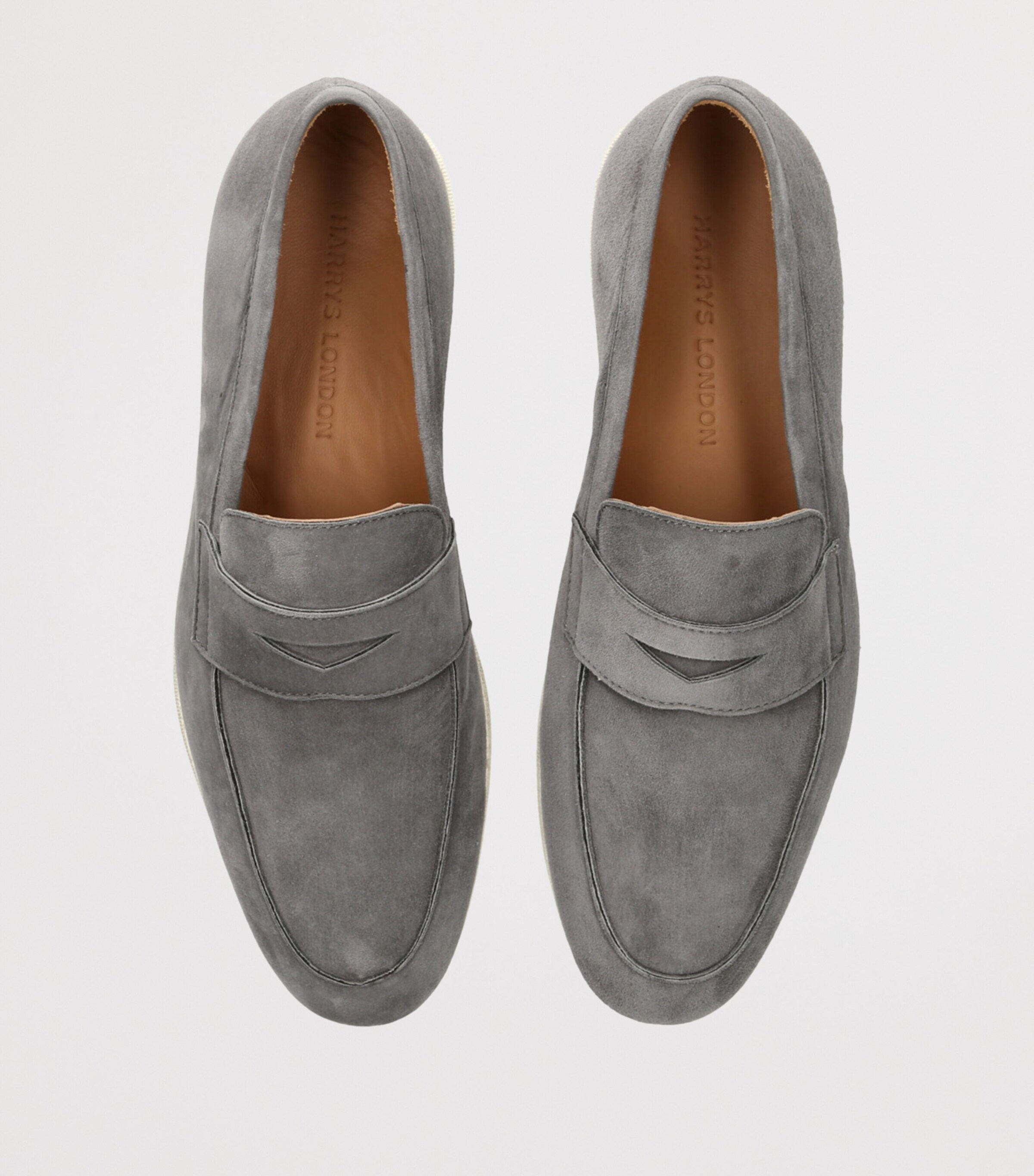 Suede Harley Loafers GREY Image 4