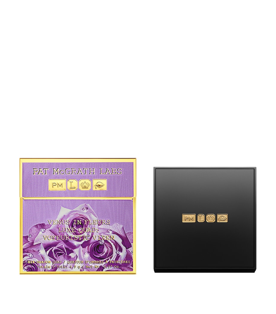 Venus in Fleurs Luxe Quad Eyeshadow Palette VOYEURISTIC VIXEN Image 6