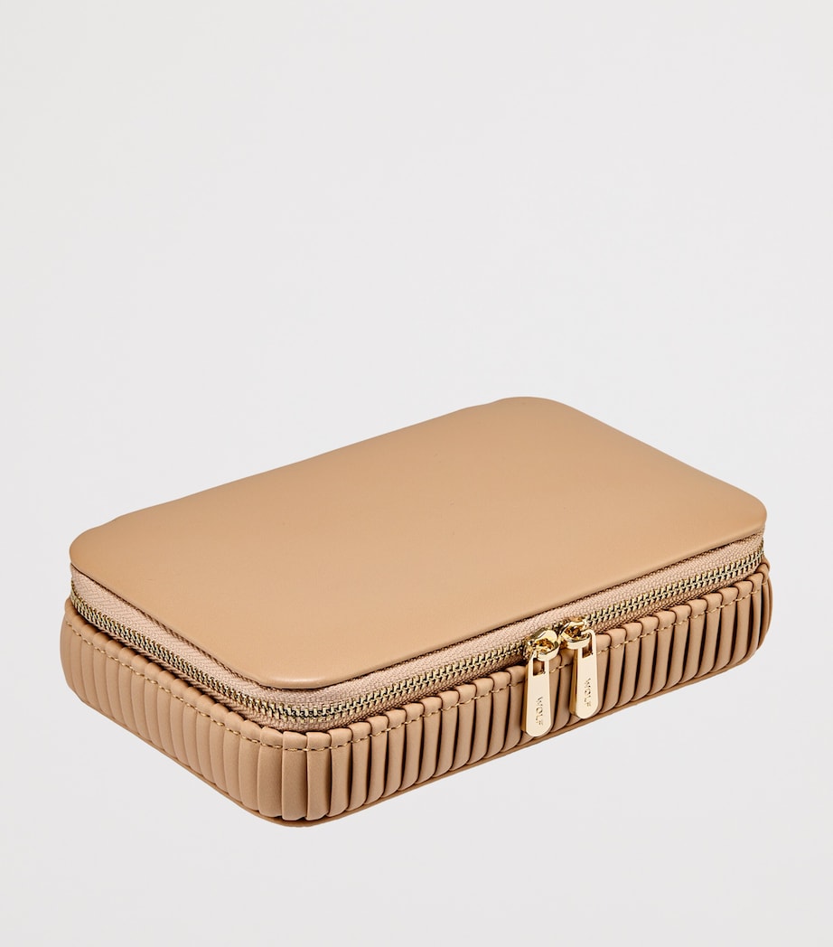 WOLF Bella Jewellery Zip Case Mocha Image 2