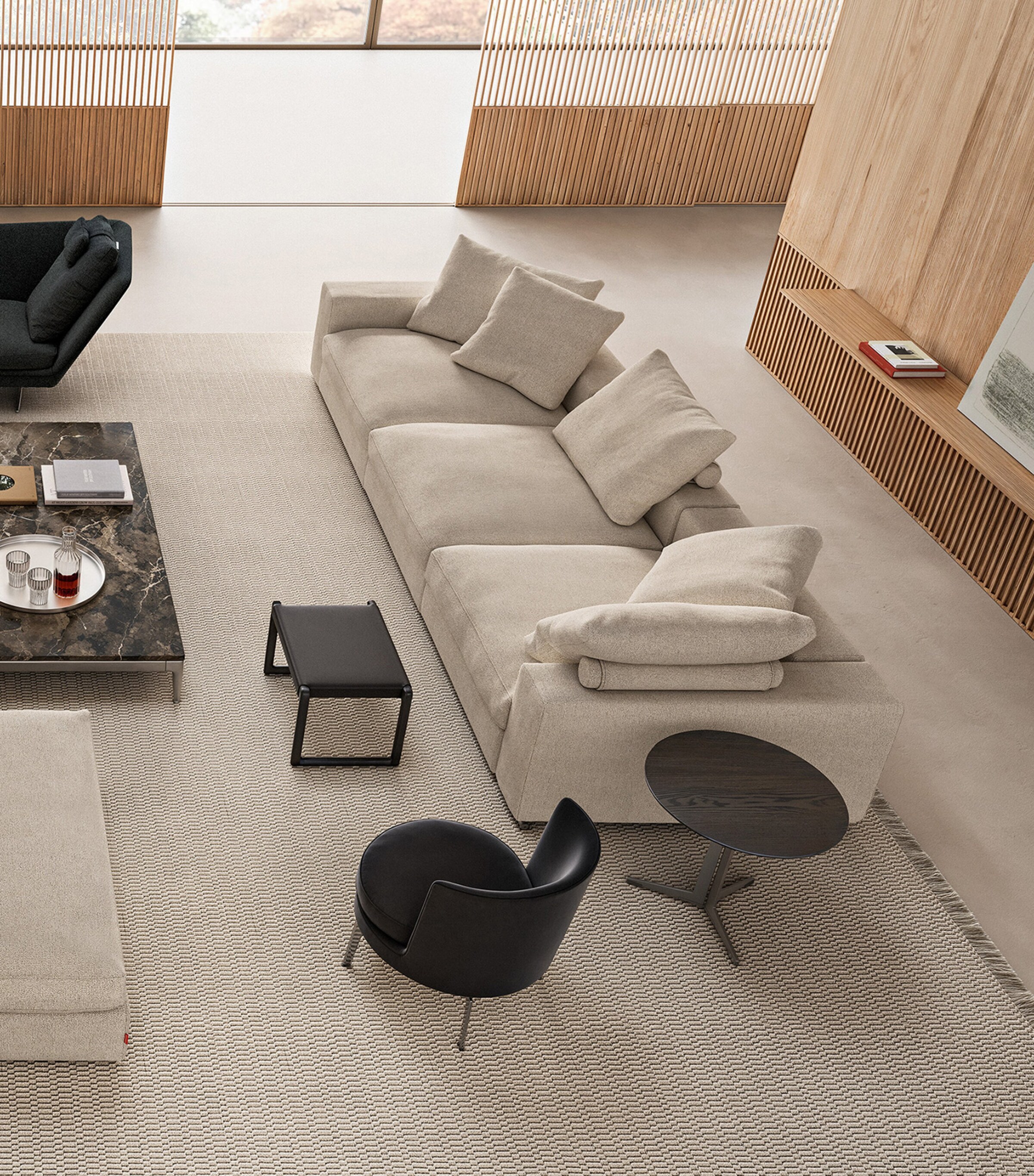 Feel Good Swivelling Armchair BROWN Image 3