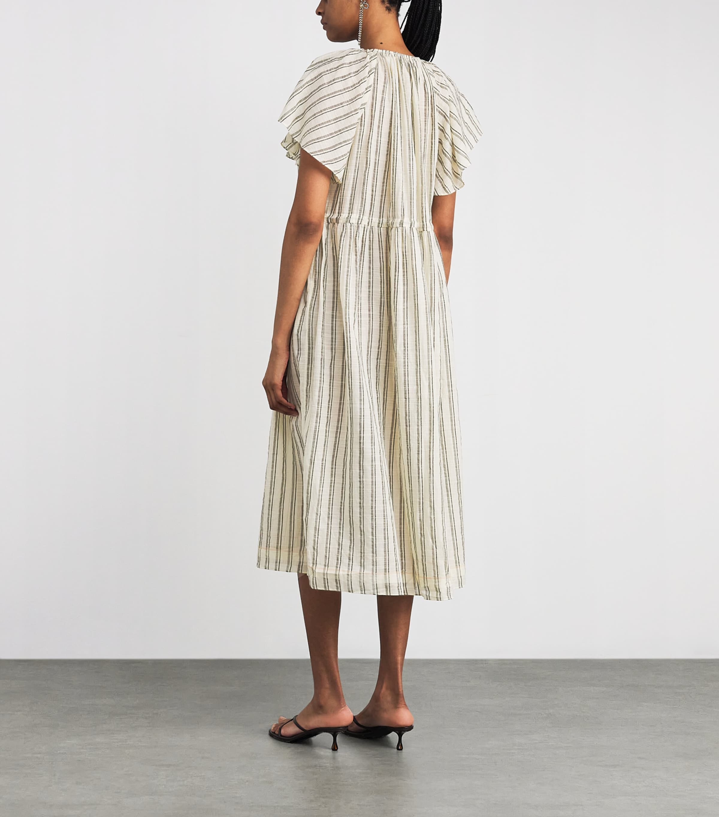Cotton Ariane Cover-Up COWRIE STRIPE Image 3