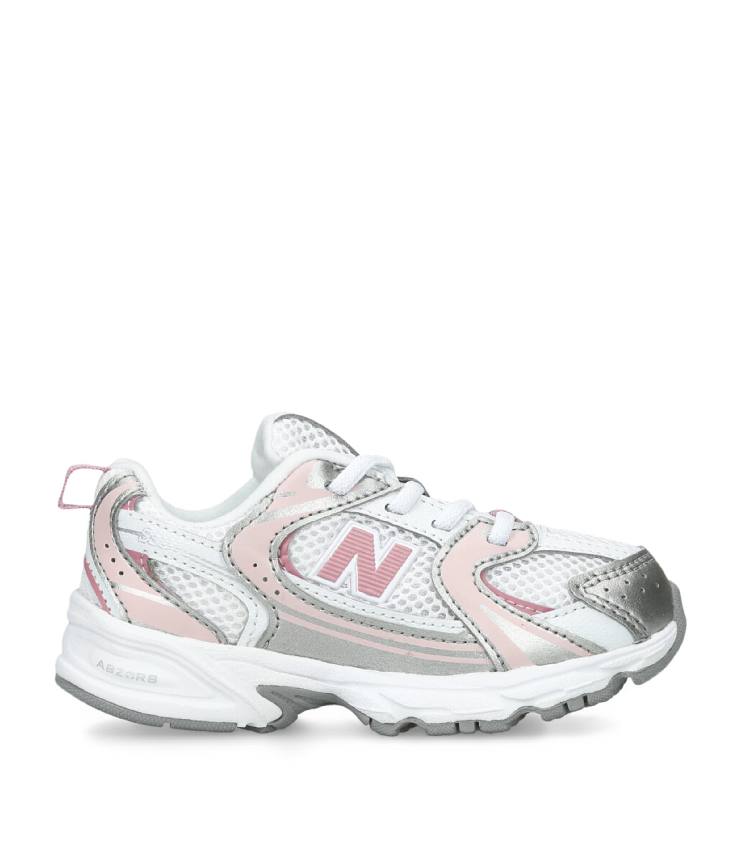 New Balance Kids 530 Bungee Sneakers Pink Comb Image 1