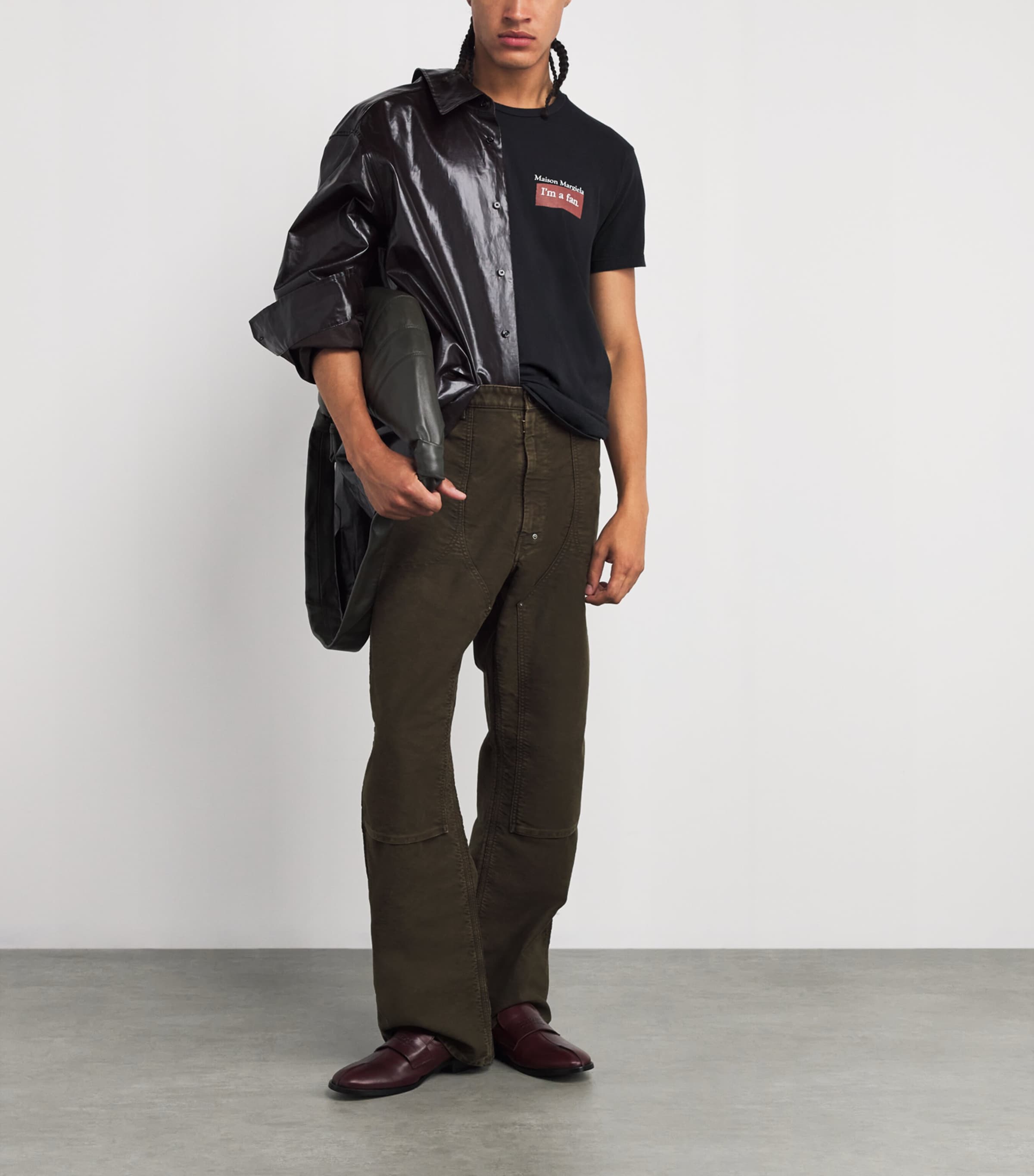 Cotton Graphic T-Shirt CHARCOAL Image 2