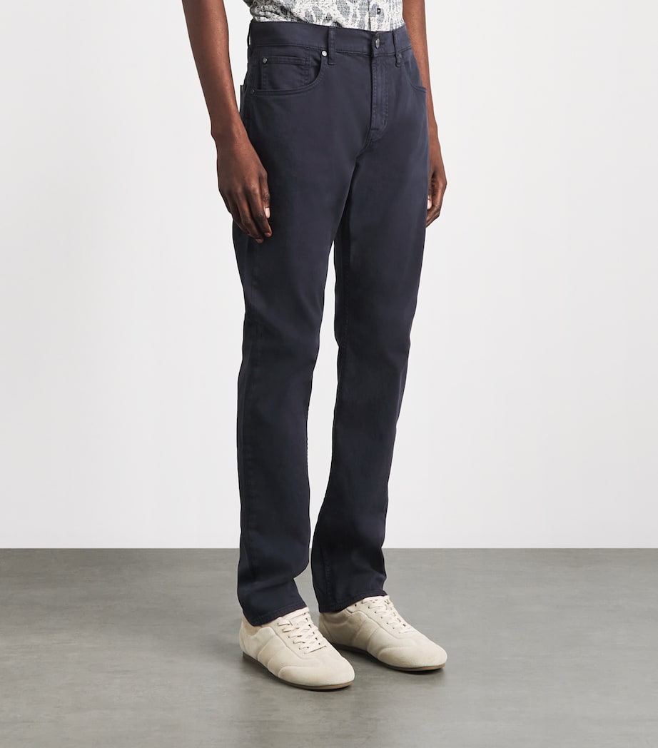 7 For All Mankind Mens The Straight Jeans Blue Image 4