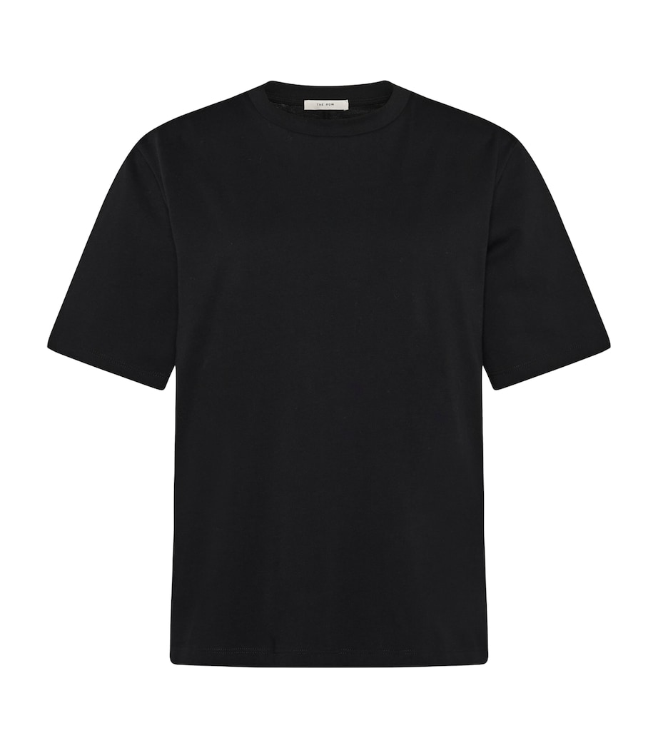 Chiara Cotton T-Shirt BLACK Image 1