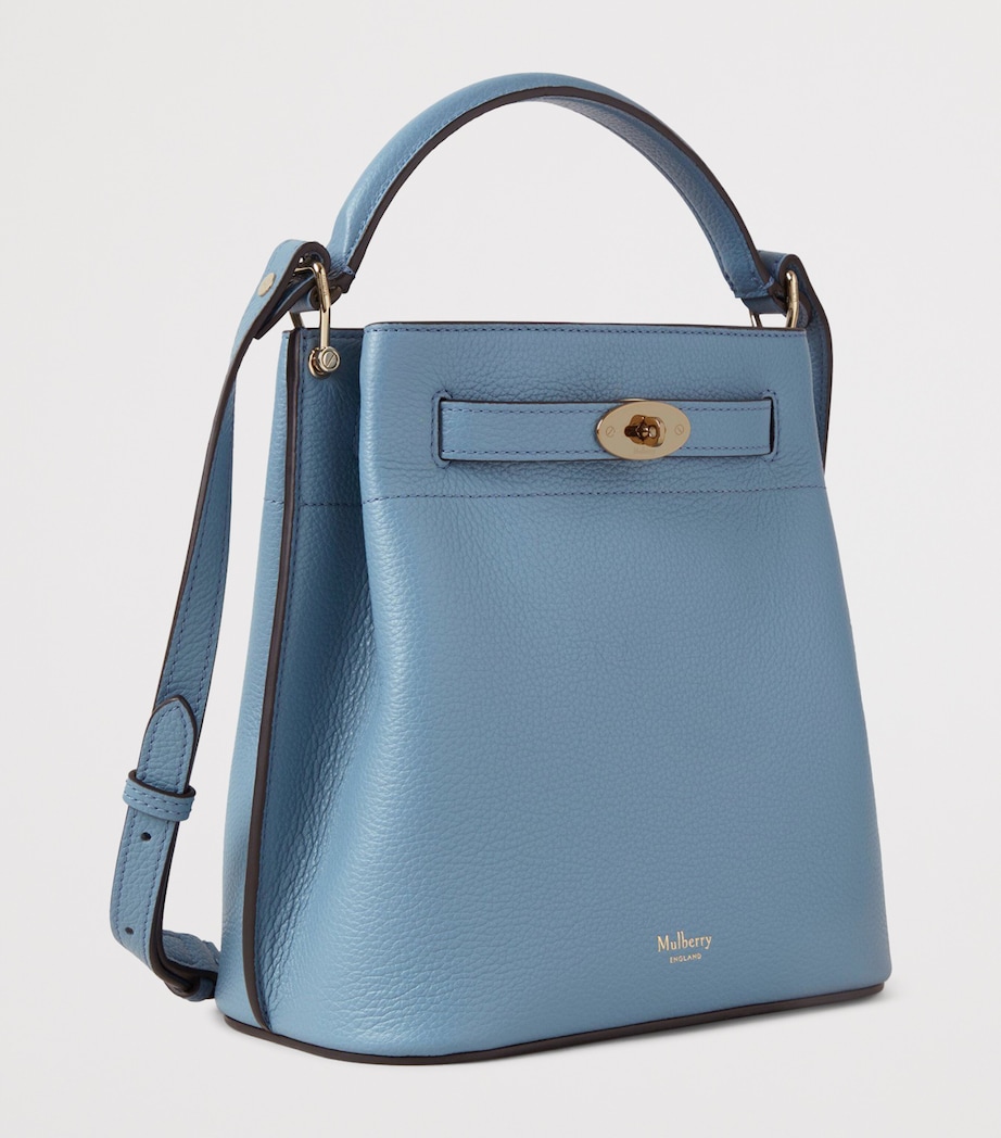 Leather Islington Bucket Bag BRIGHTON BLUE Image 2