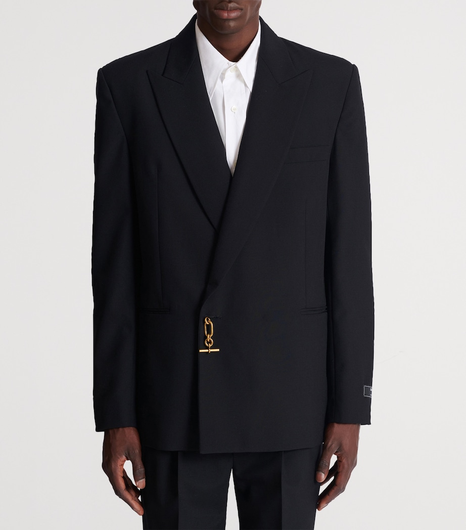 Wool Blazer 0PA NOIR Image 4