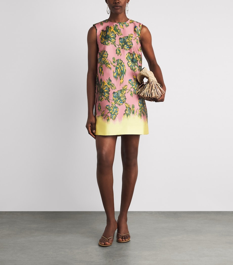 ALEMAIS Womens Floral Faye Mini Dress Image 2