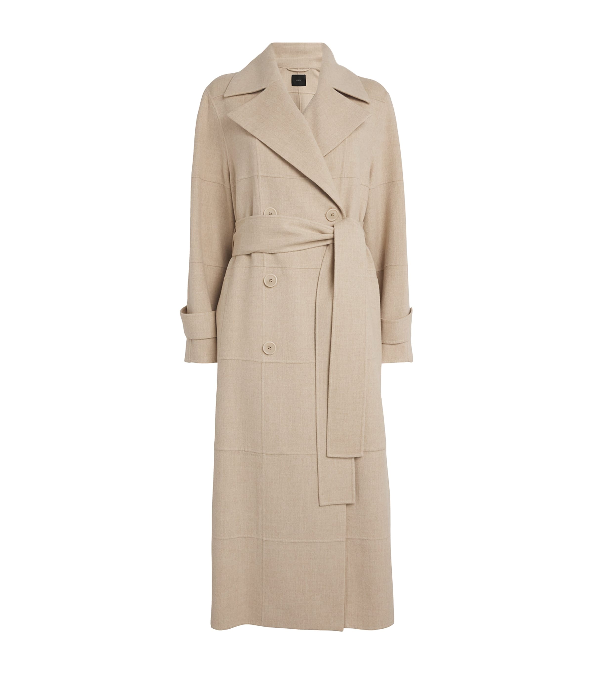 Joseph Wool-silk Animation Merton Coat In Beige