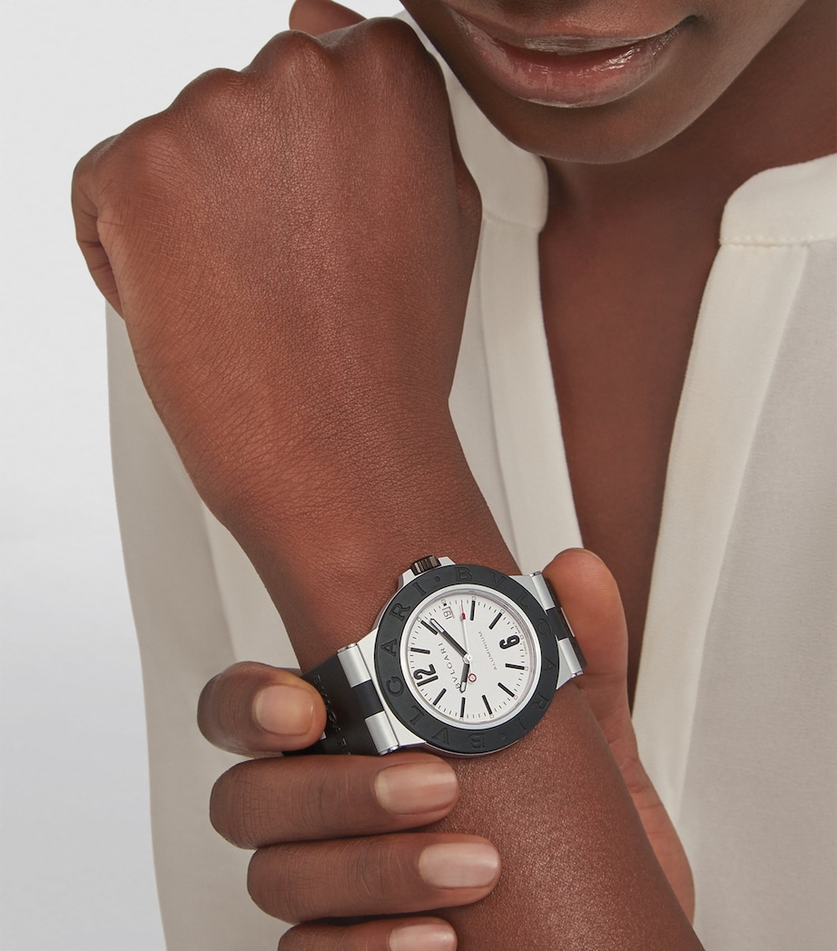 BVLGARI Aluminium Titanium Watch 40mm GREY Image 6