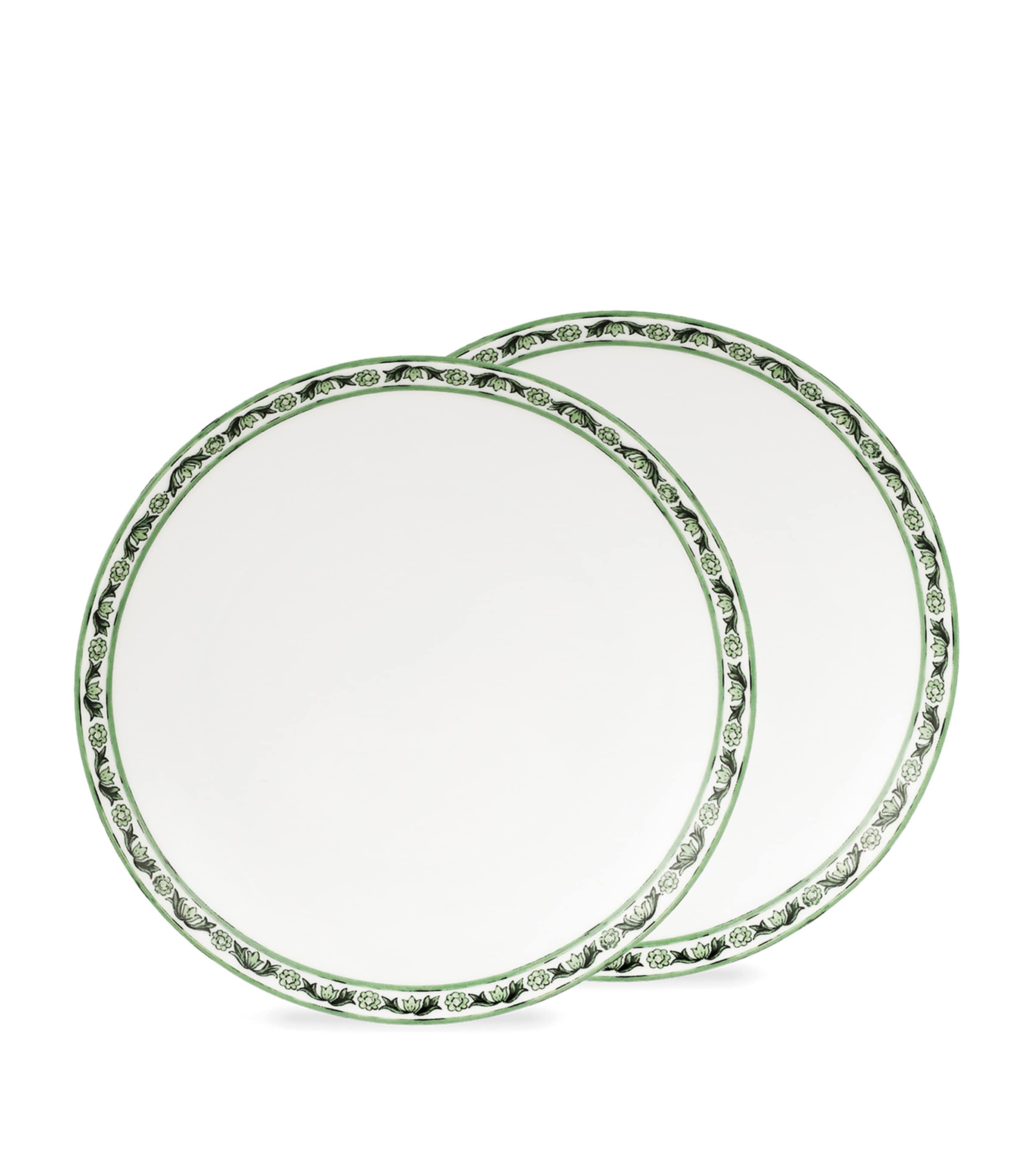 Shop Dolce & Gabbana Casa Set Of 2 Soup Plates