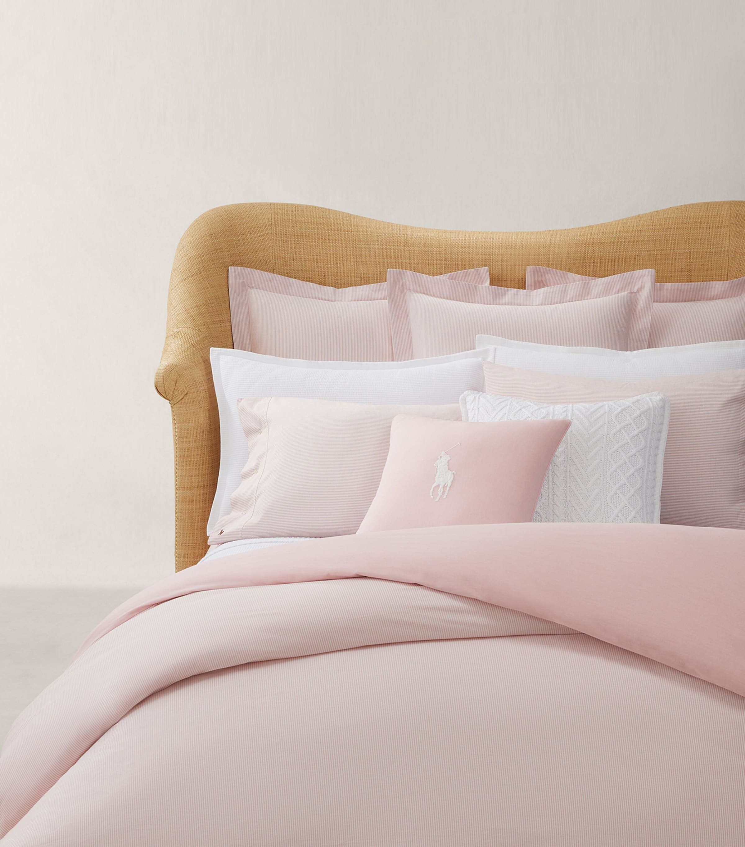 Polo Ralph Lauren Oxford King Pillowcase In Pink