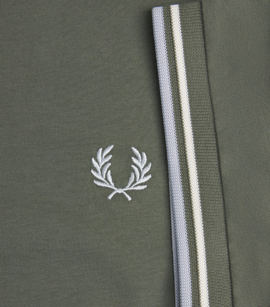 Fred Perry Mens Cotton Twin Tipped T-Shirt Laurel Wreath Gr Image 6