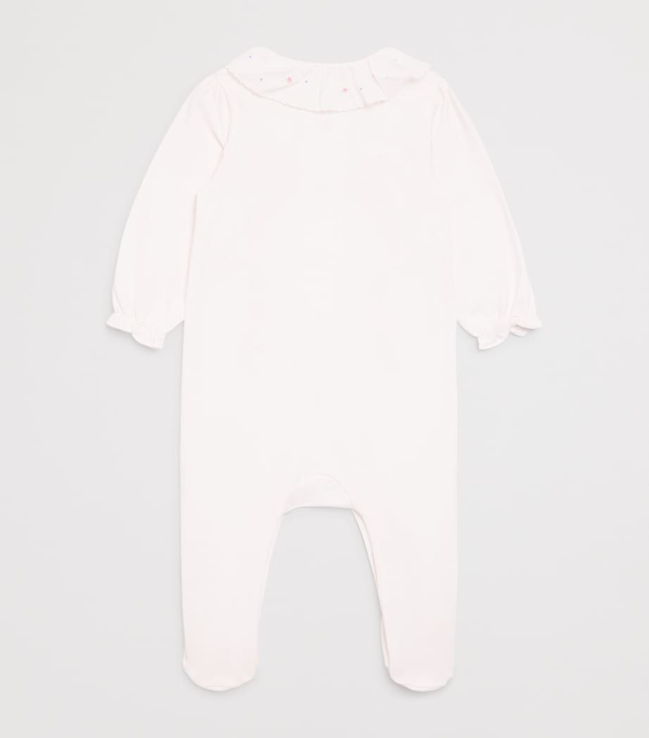 Cotton Frill-Collar All-In-One (0-24 Months) 13NACRE Image 2