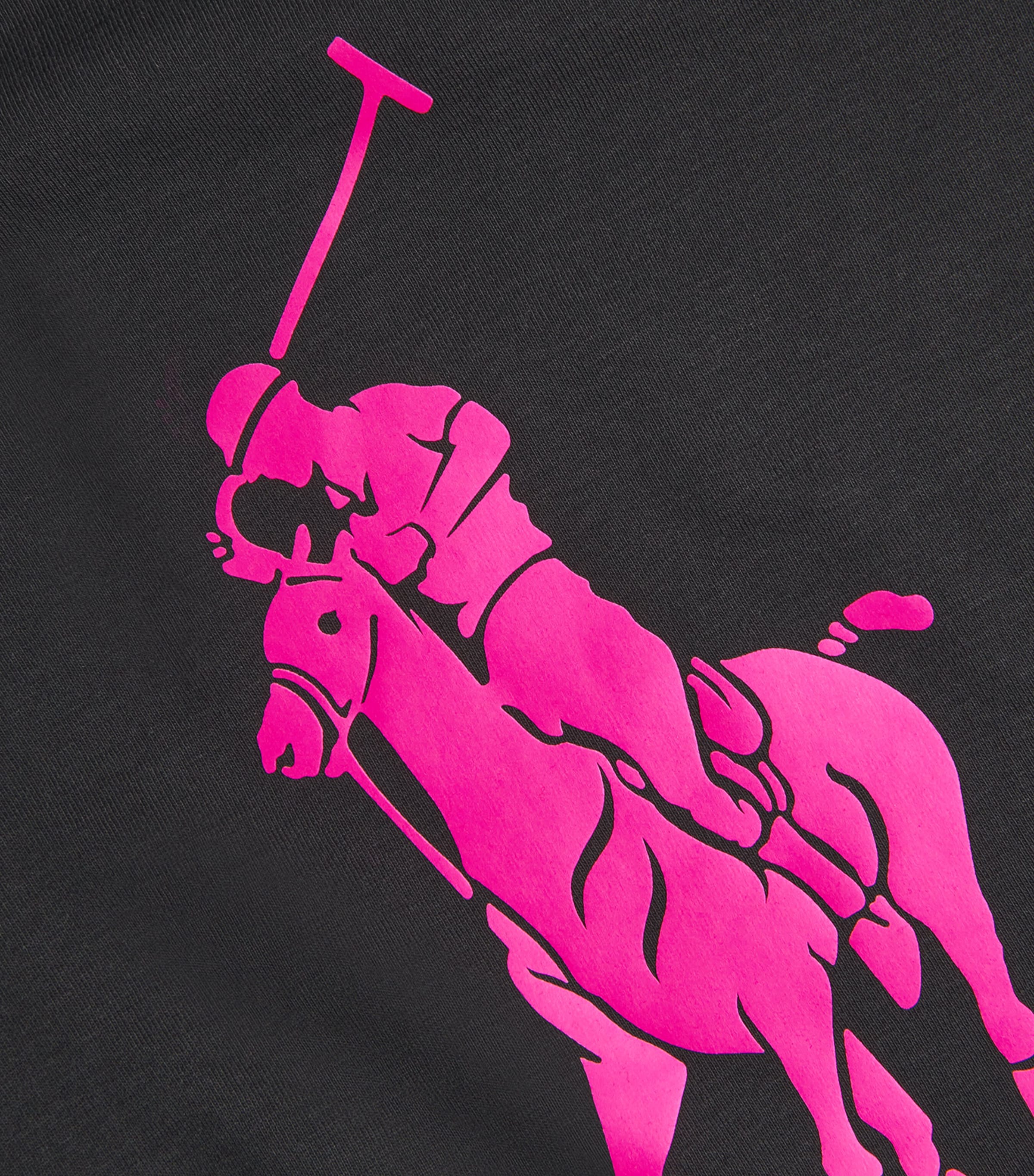 Cotton Polo Pony T-Shirt POLO BLACK Image 5