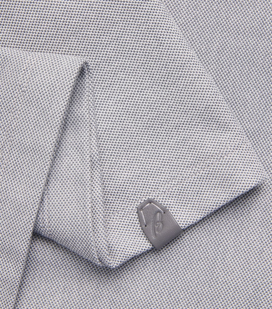 Brioni Mens Cotton Piqué Polo Shirt Image 6