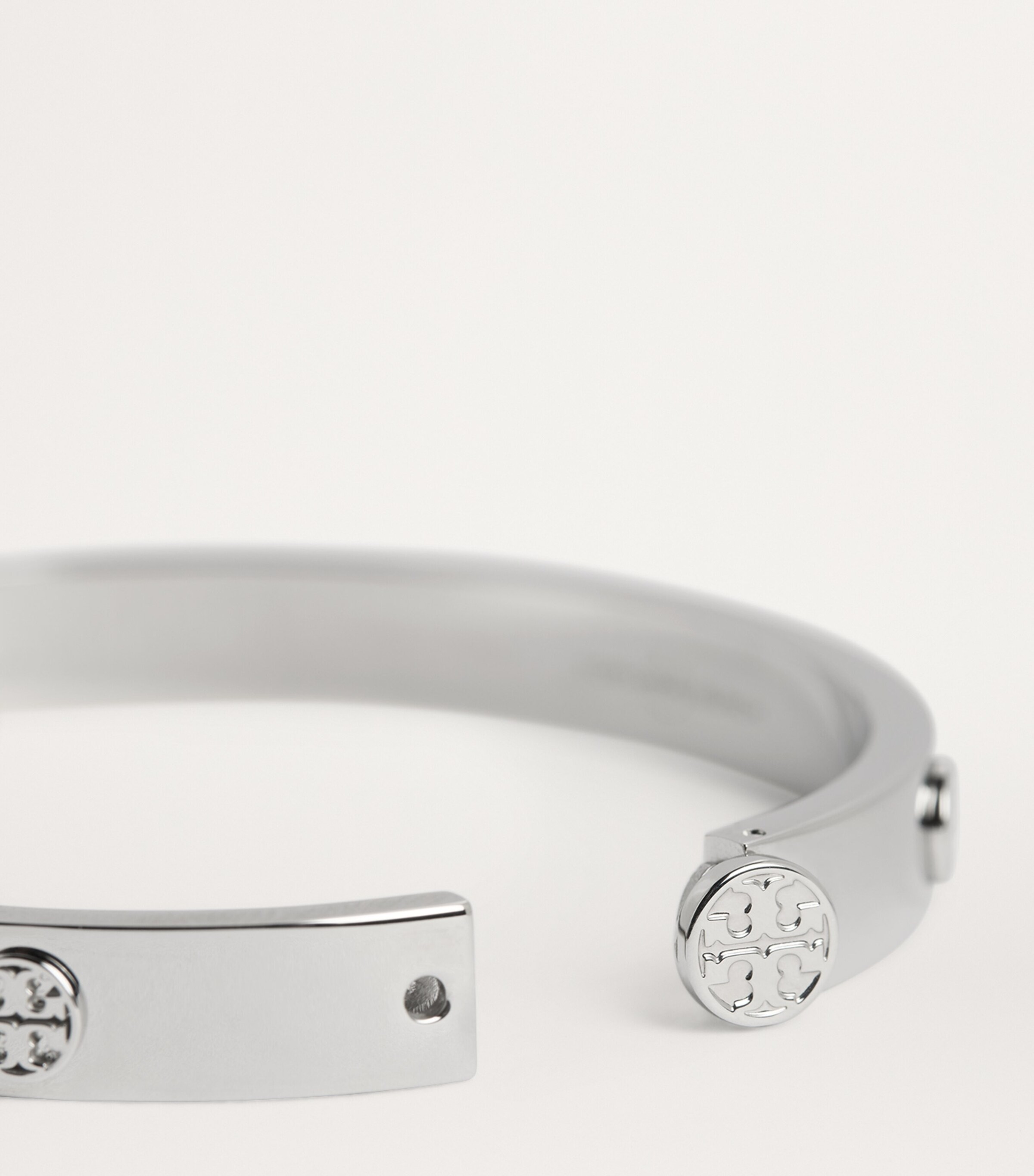 Miller Stud Hinge Bangle TORY SILVER Image 4