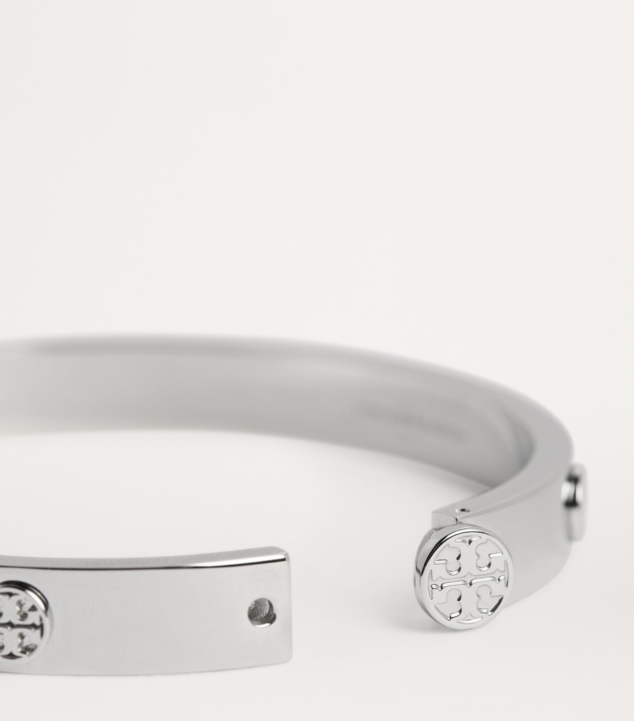 Miller Stud Hinge Bangle TORY SILVER Image 4