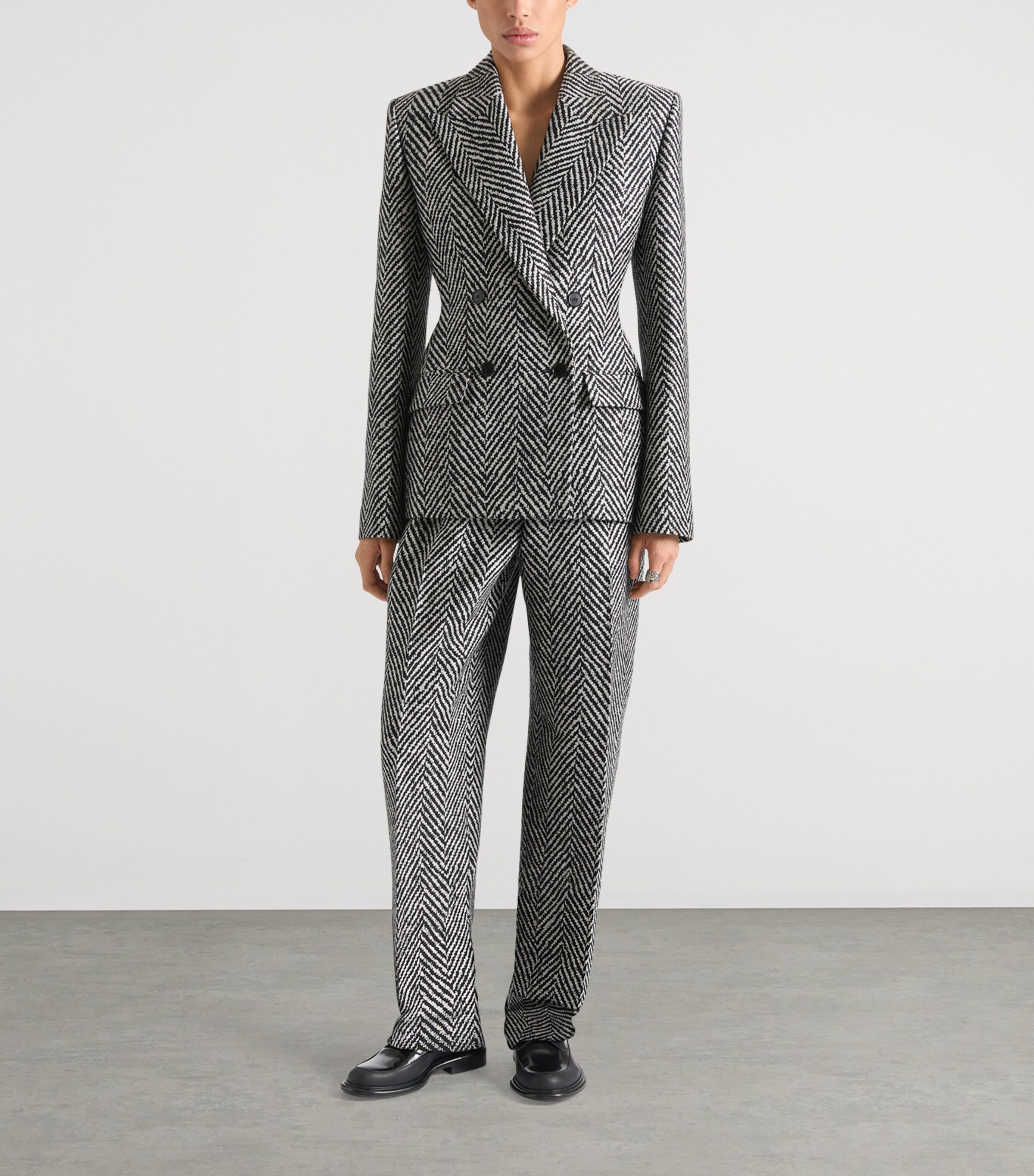 GIV TROUSERS BLACK/WHITE Image 2