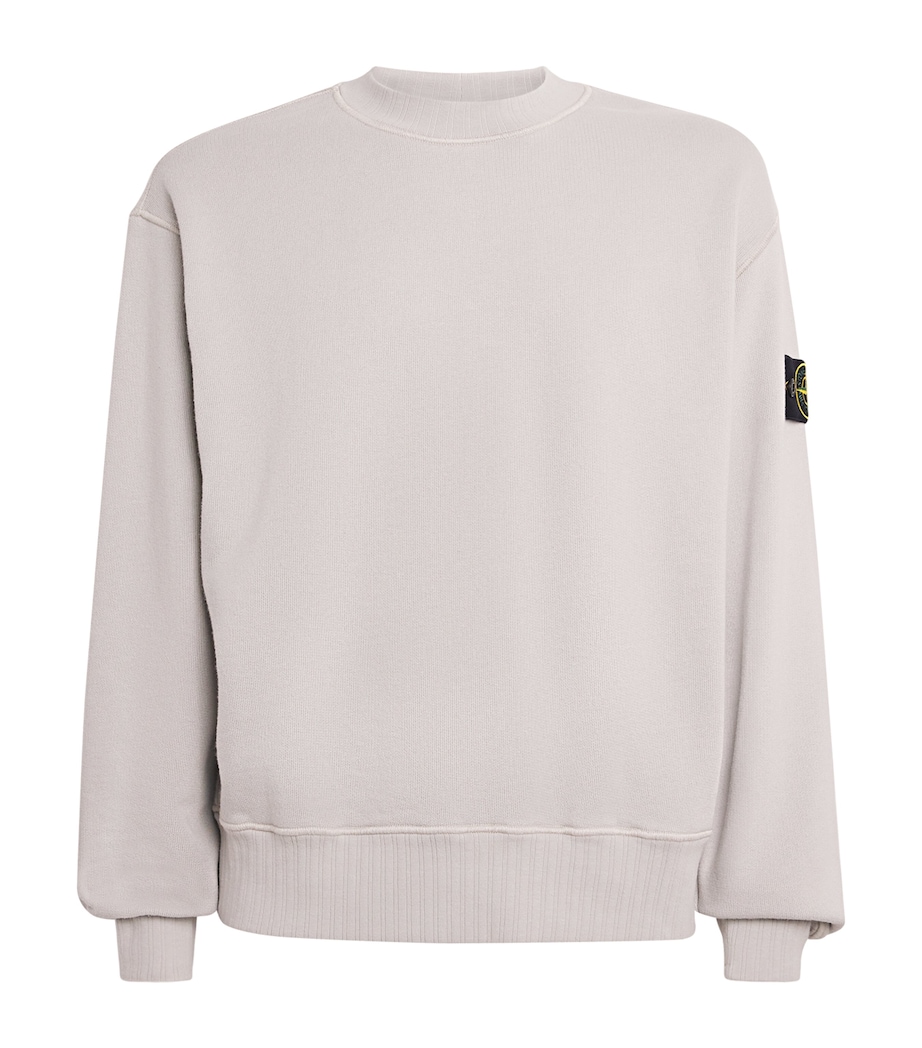 Organic Cotton-Blend Compass Logo Sweatshirt V0061 Image 1