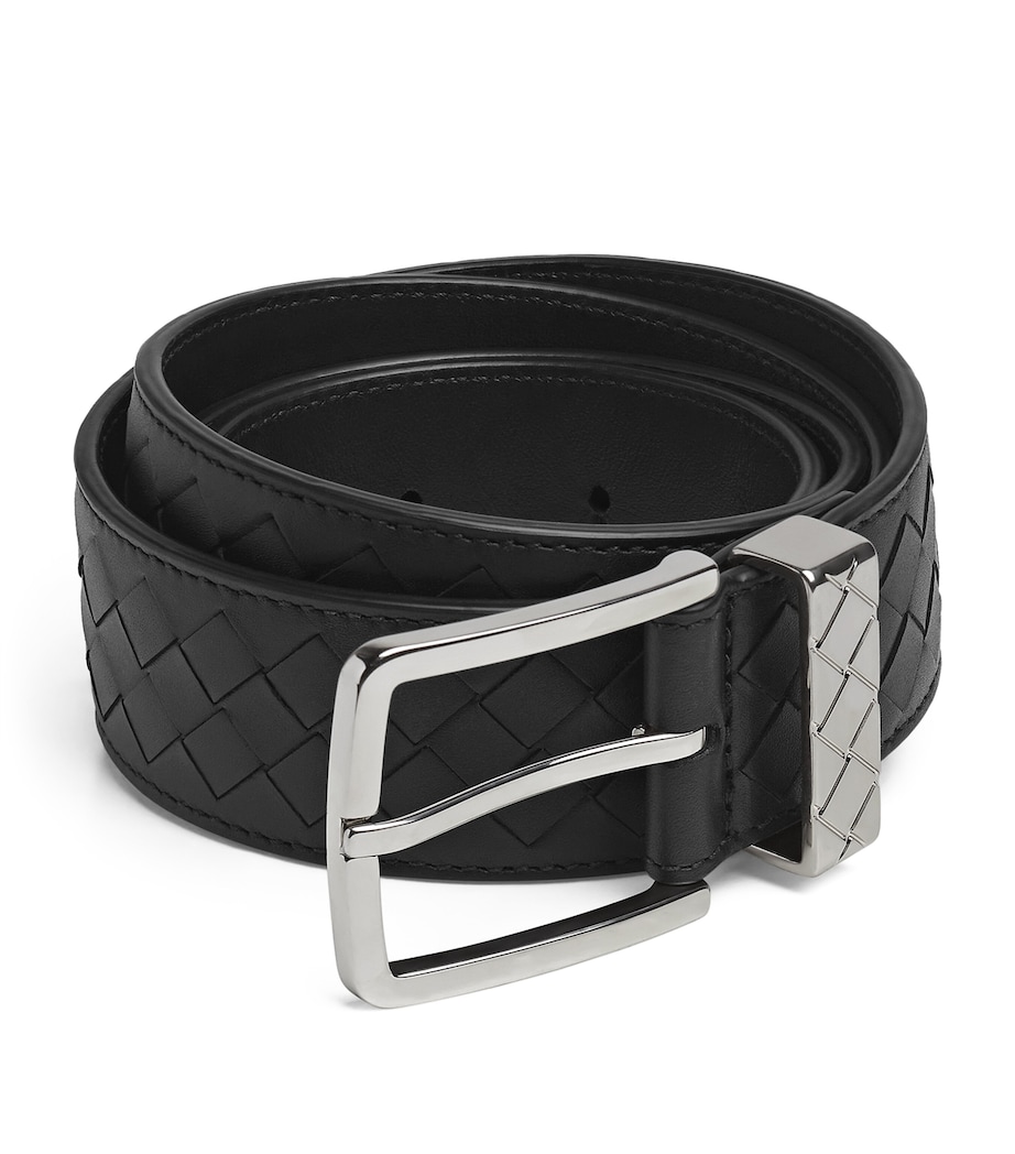 Calfskin Intrecciato Loop Belt 8803 Image 1
