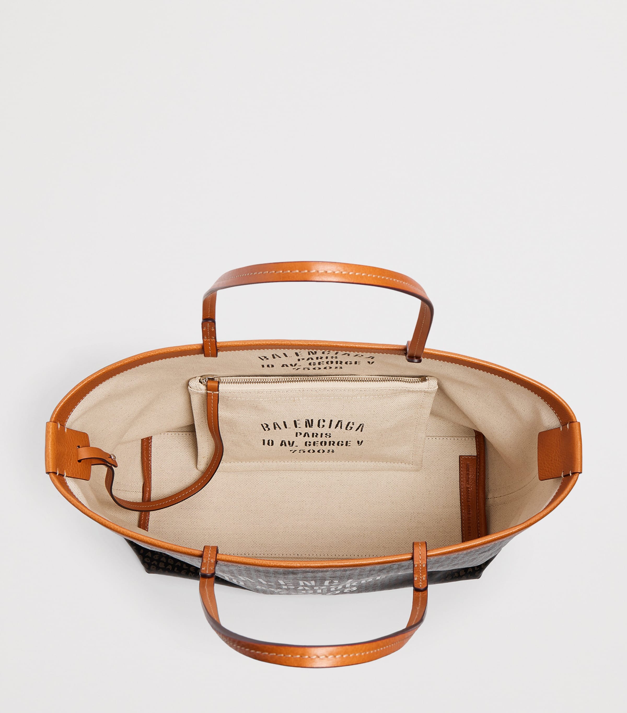 Balenciaga Red Medium Coated Canvas Select Tote Bag | Harrods JP