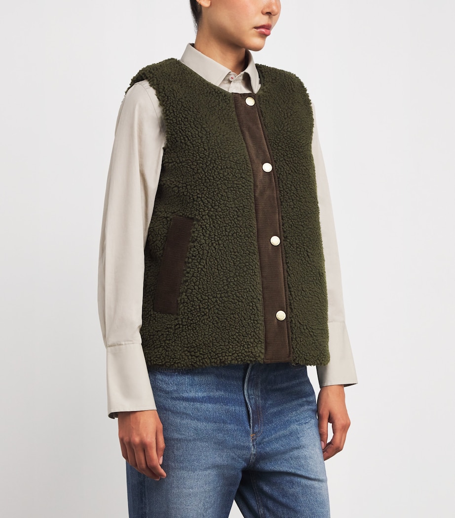Teddy Dulsie Gilet OL51 OLIVE/A Image 3