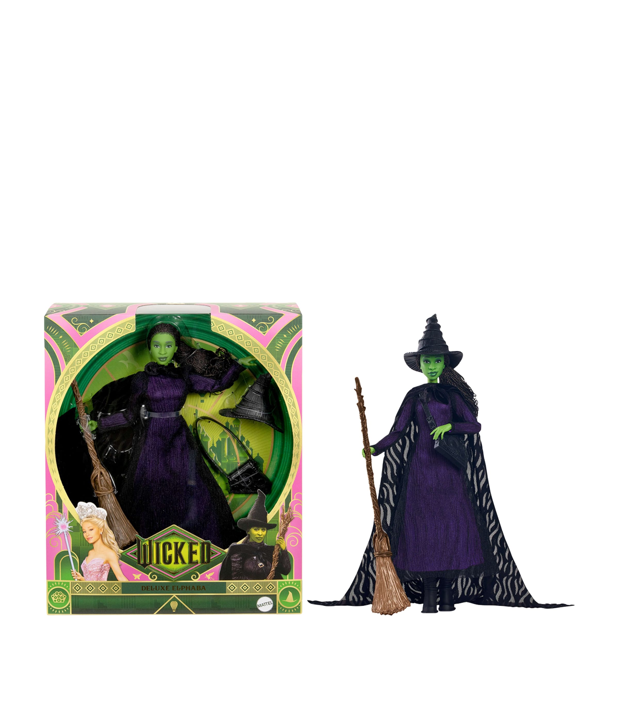WICKED Deluxe Elphaba Fashion Doll Image 1