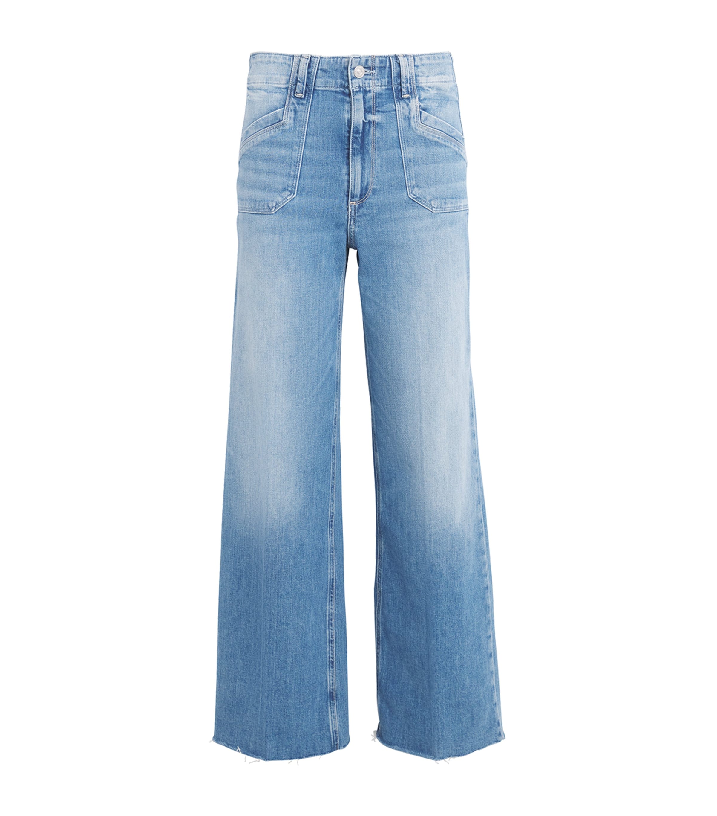 PAIGE ANESSA 31" WIDE-LEG JEANS 