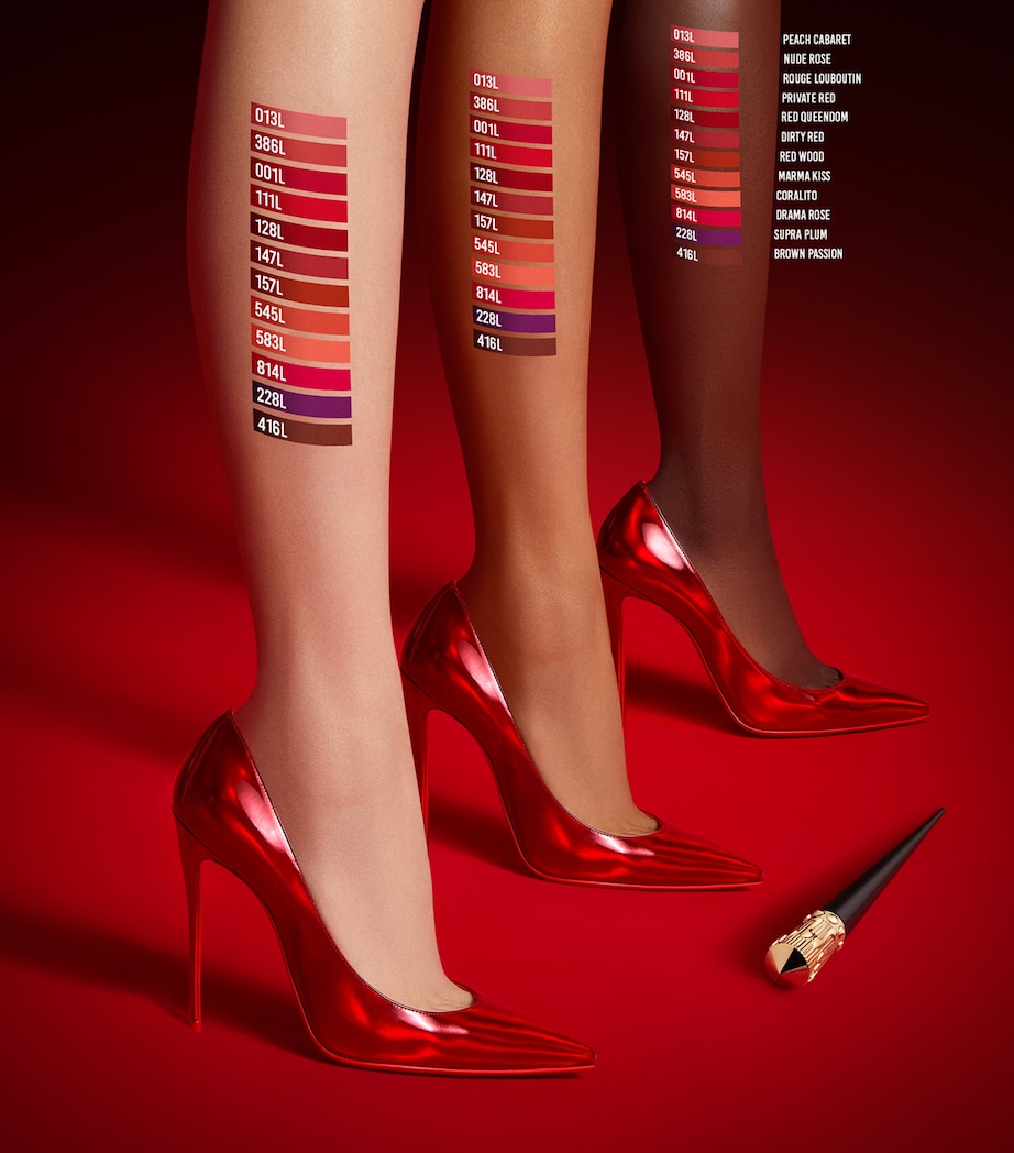 Christian Louboutin Rouge Stiletto Lumi Matte Lipstick Coralito Image 6