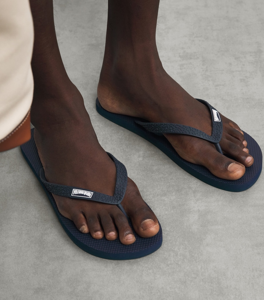 Vilebrequin Turtle Flip Flops Topaze Bleue Image 4