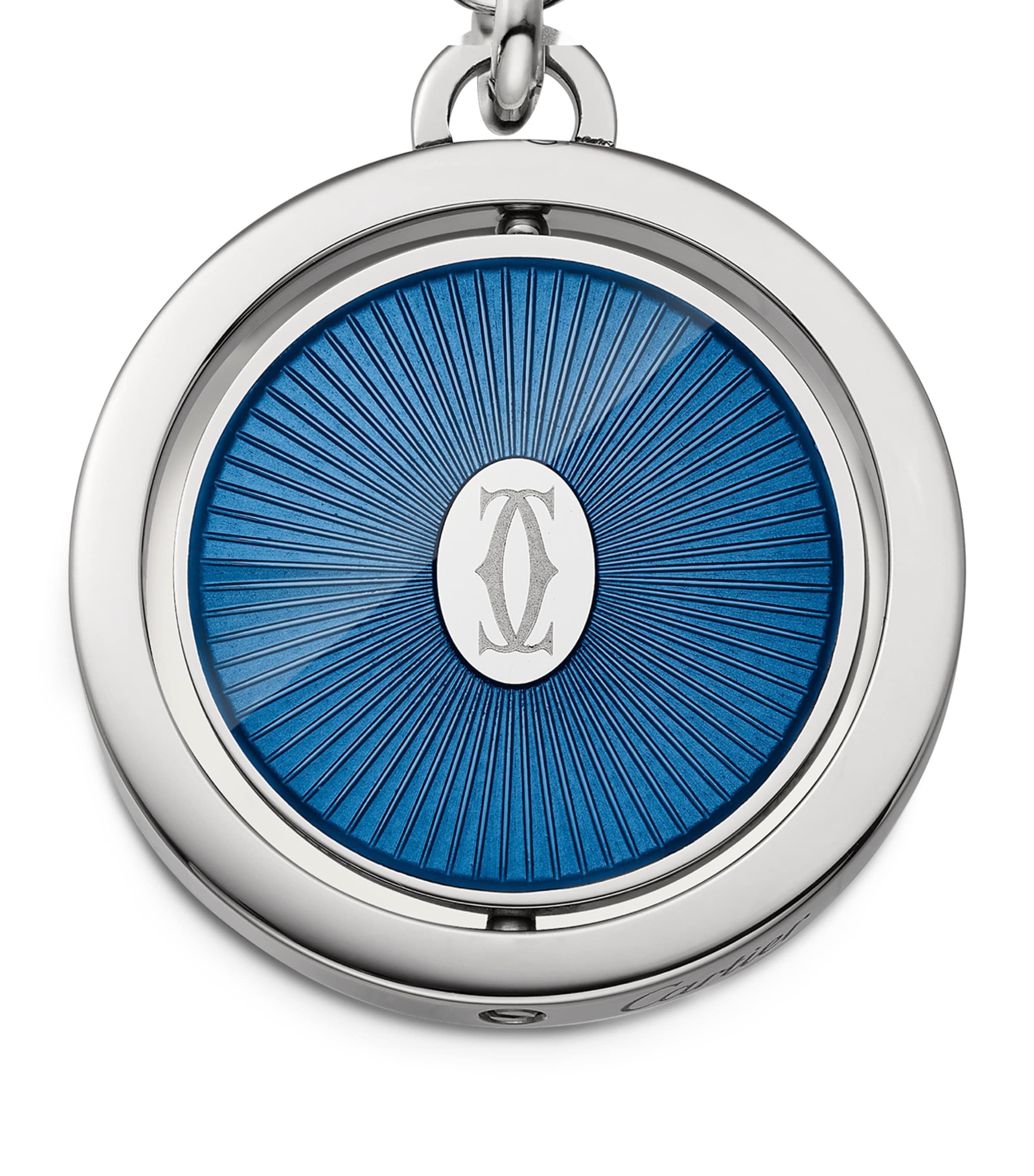Cartier Double C de Cartier Keyring Blue Image 3