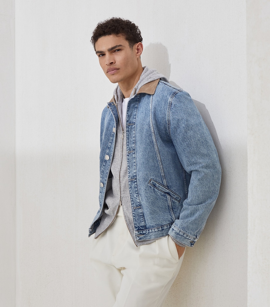 Cashmere Hooded Cardigan CK773 Image 5