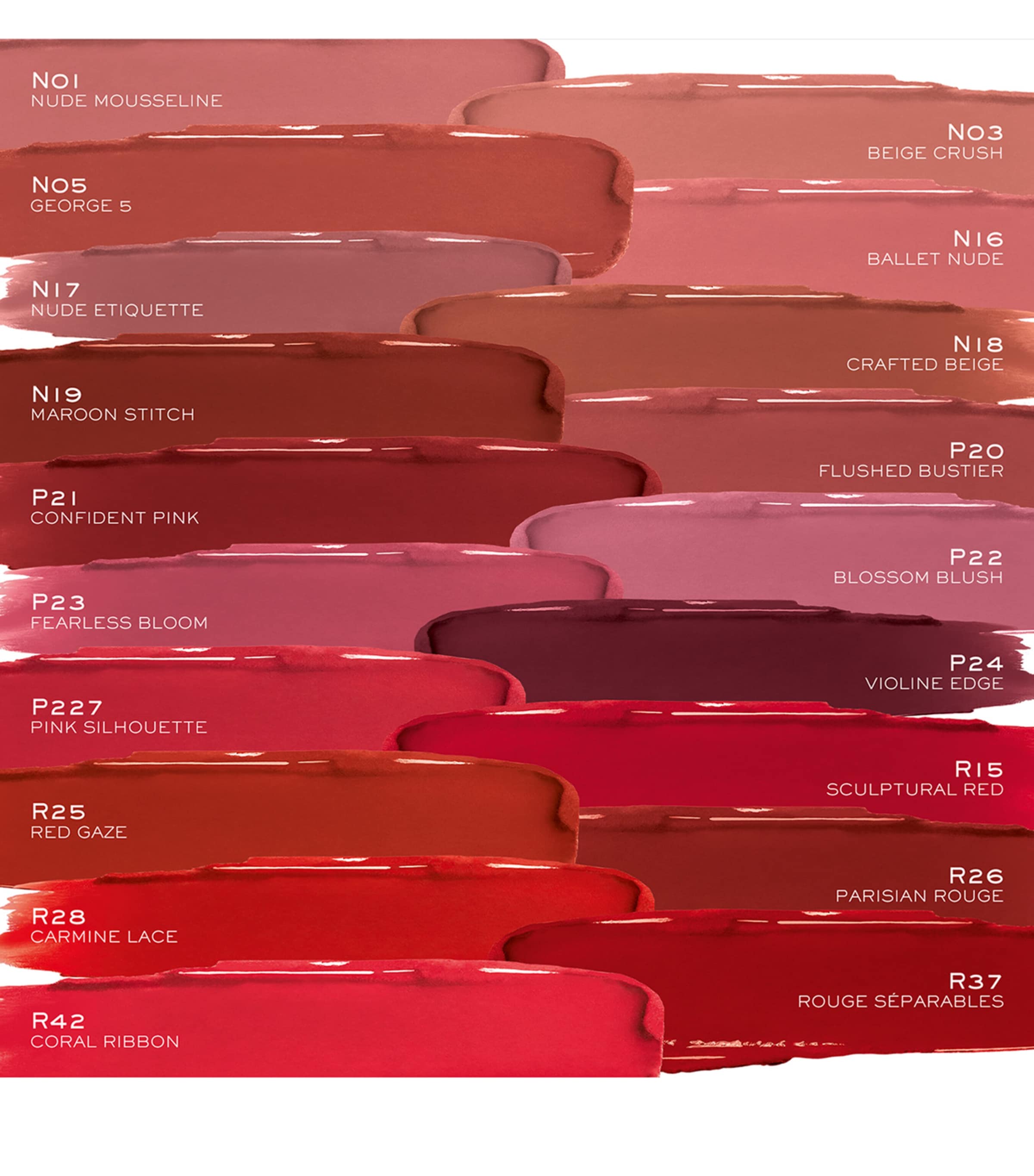 Givenchy Le Rouge Satin Silk High-Definition Lipstick Pink Silhouette Image 4