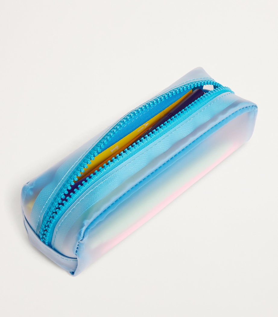 Slim Pencil Case and Stationery Set BLUE Image 3