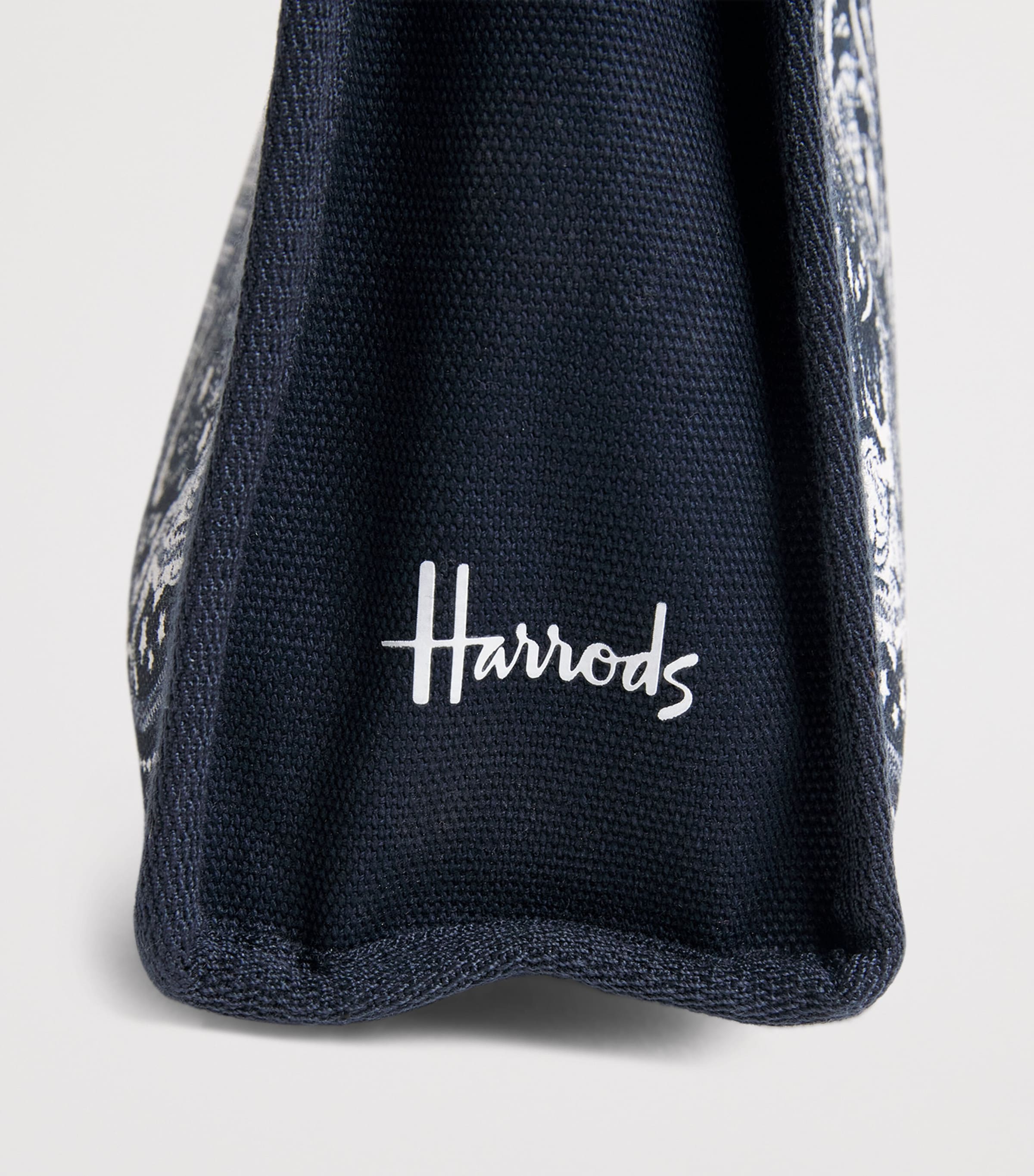 Harrods Knights of Brompton Pouch Multi Print Image 3