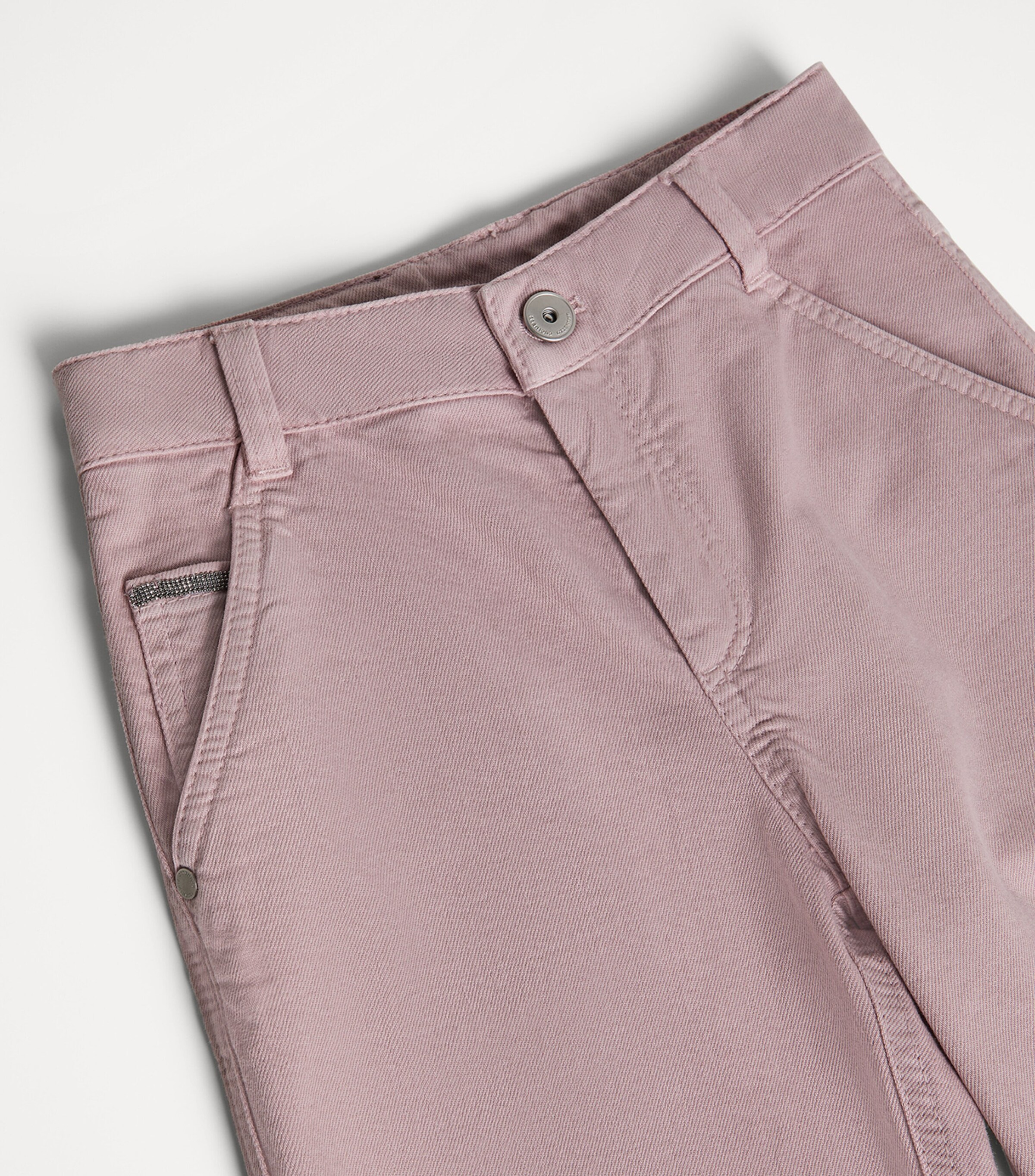 Brunello Cucinelli Kids Garment-Dyed Trousers (4-6 Years) Image 3