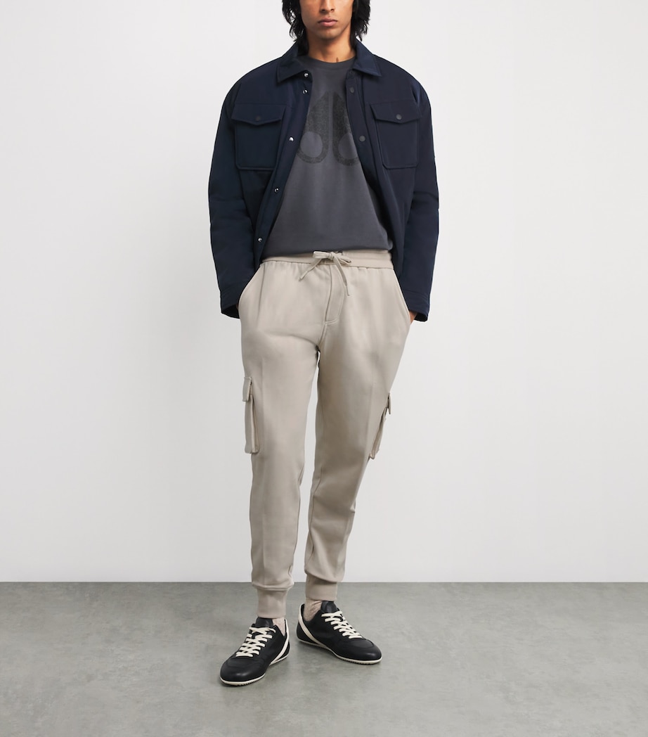 Cotton Hartsfield Cargo Sweatpants ALABASTER - 1705 Image 2