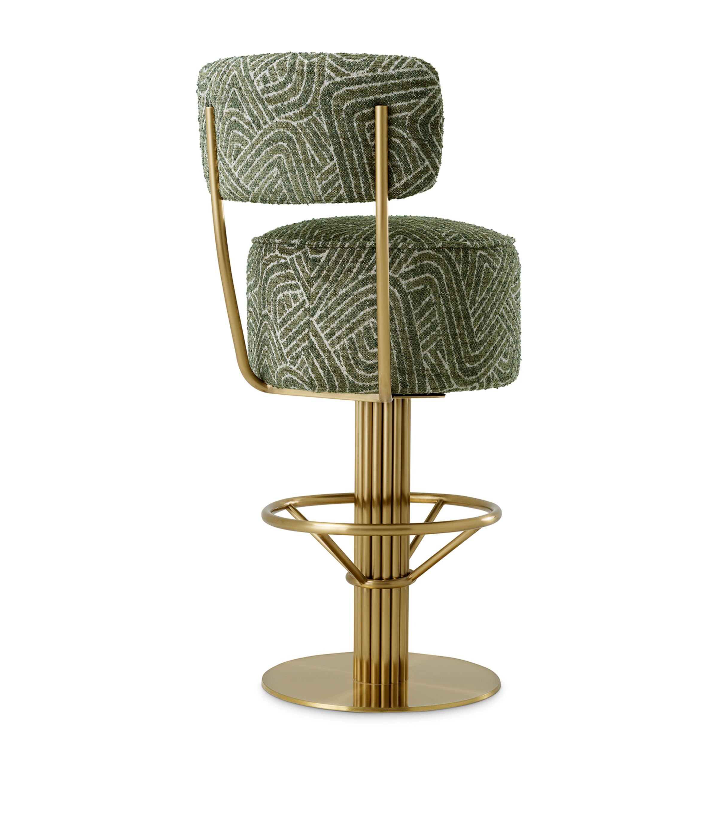Eichholtz Carleton Bar Stool Green Image 4