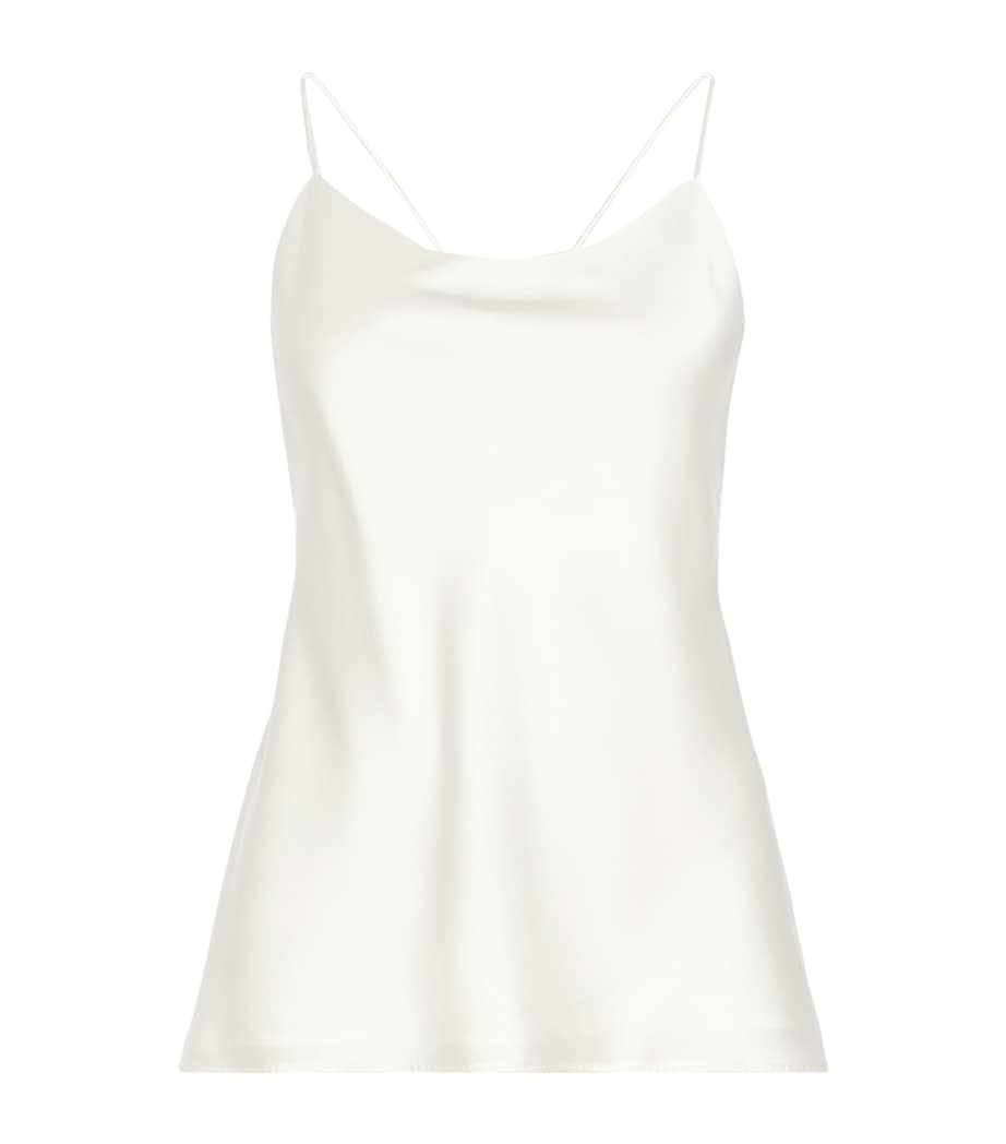 Max Mara Womens Silk Satin Cami Top Silk Image 1