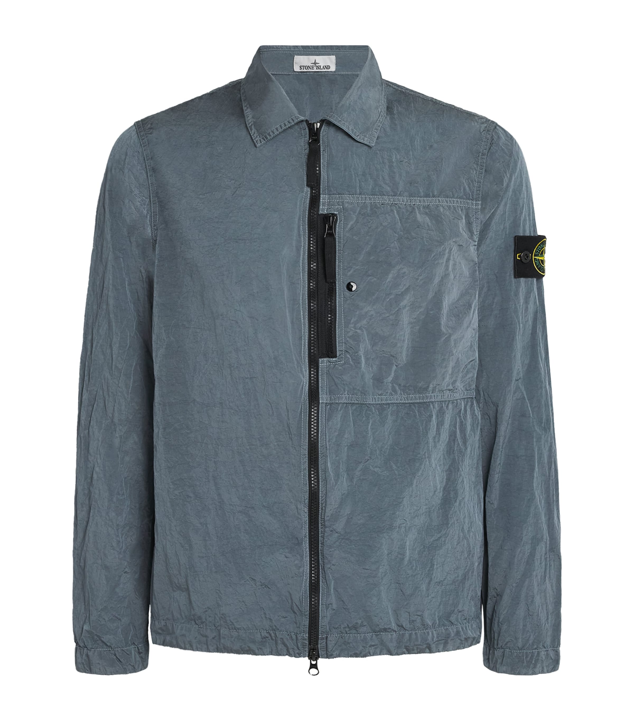 Stone Island Mens Nylon Metal Overshirt Image 1