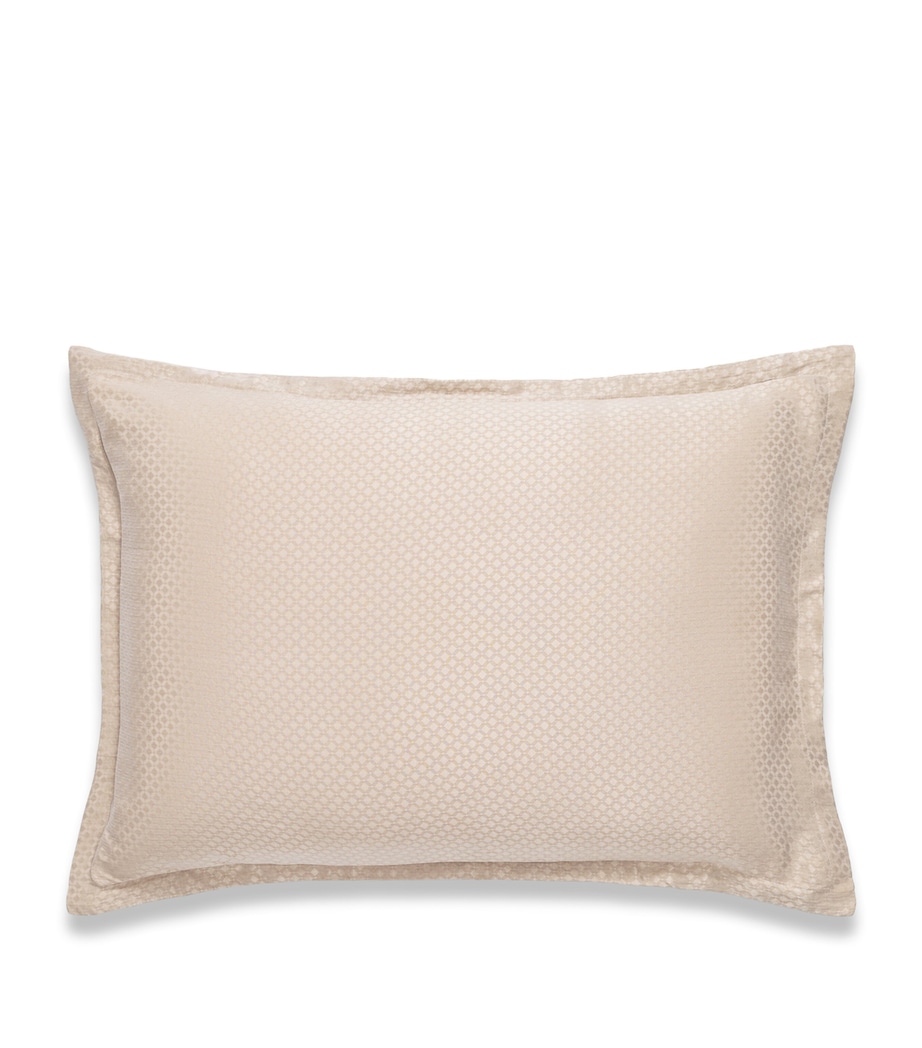 Hamam Jacquard Astra Pillowcase (50cm x 70cm) Bone Image 1