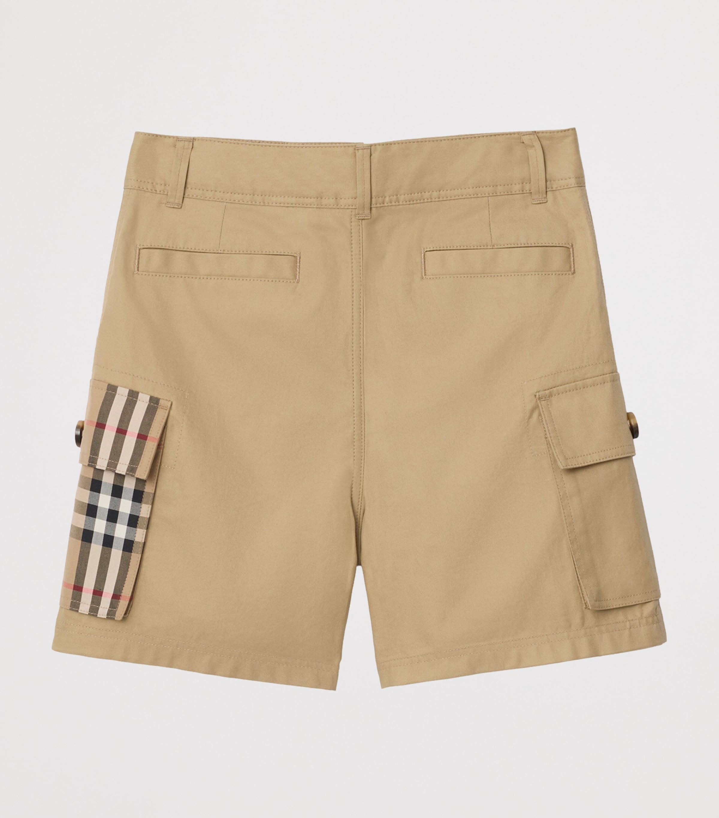 Cotton Cargo Shorts (3-12 Years) SAND Image 2