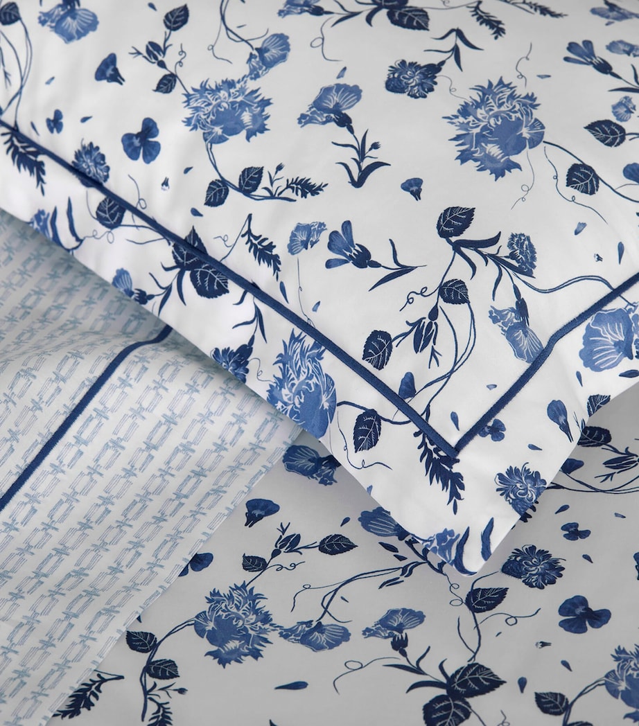 Cotton Vila Super King Duvet Cover Set ARDÓSIA (BLUE) Image 4