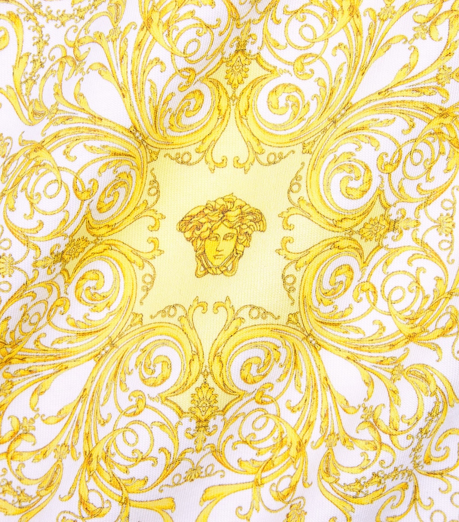 Cotton Medusa Print T-Shirt (12 Months-5 Years) 2W110 WHITE+GOLD Image 3