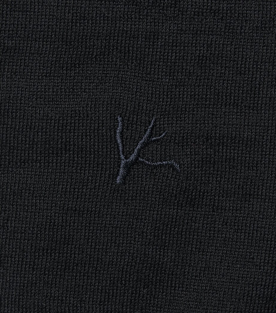 Isaia Mens Wool Rollneck Sweater Image 6