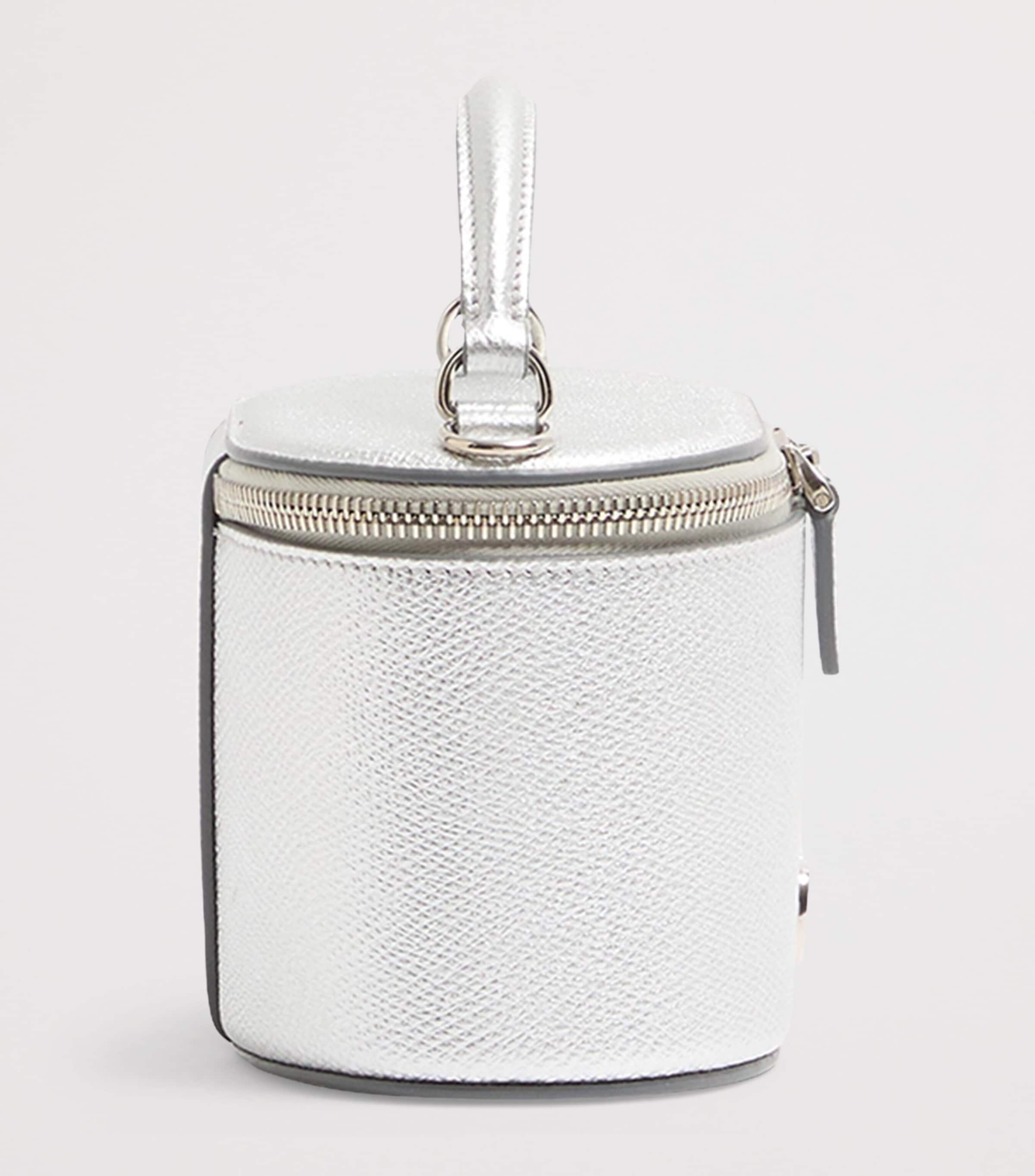Mini Leather Vanity Case Top-Handle Bag S13 Image 4