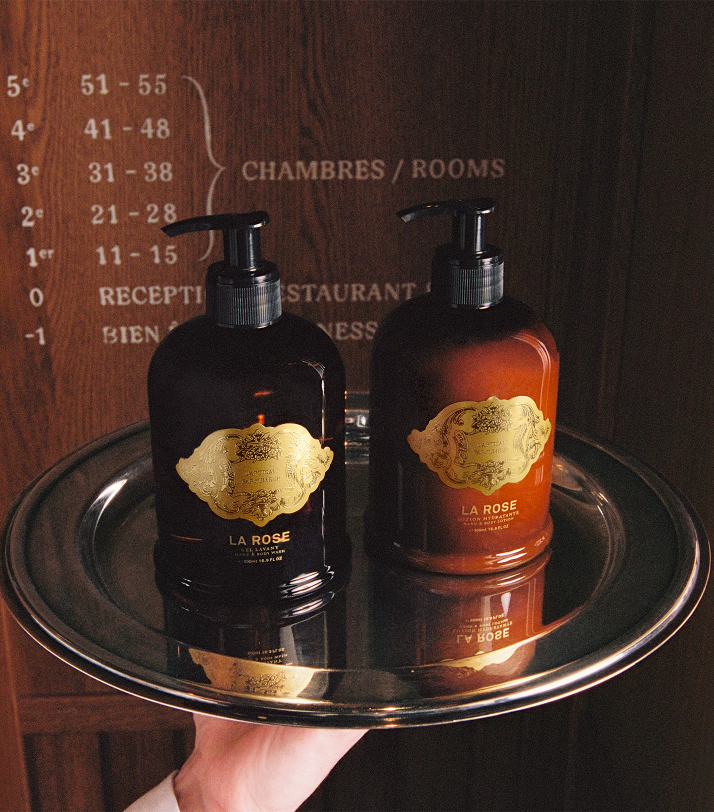 La Rose Hand & Body Wash (500ml) NO COLOUR Image 3