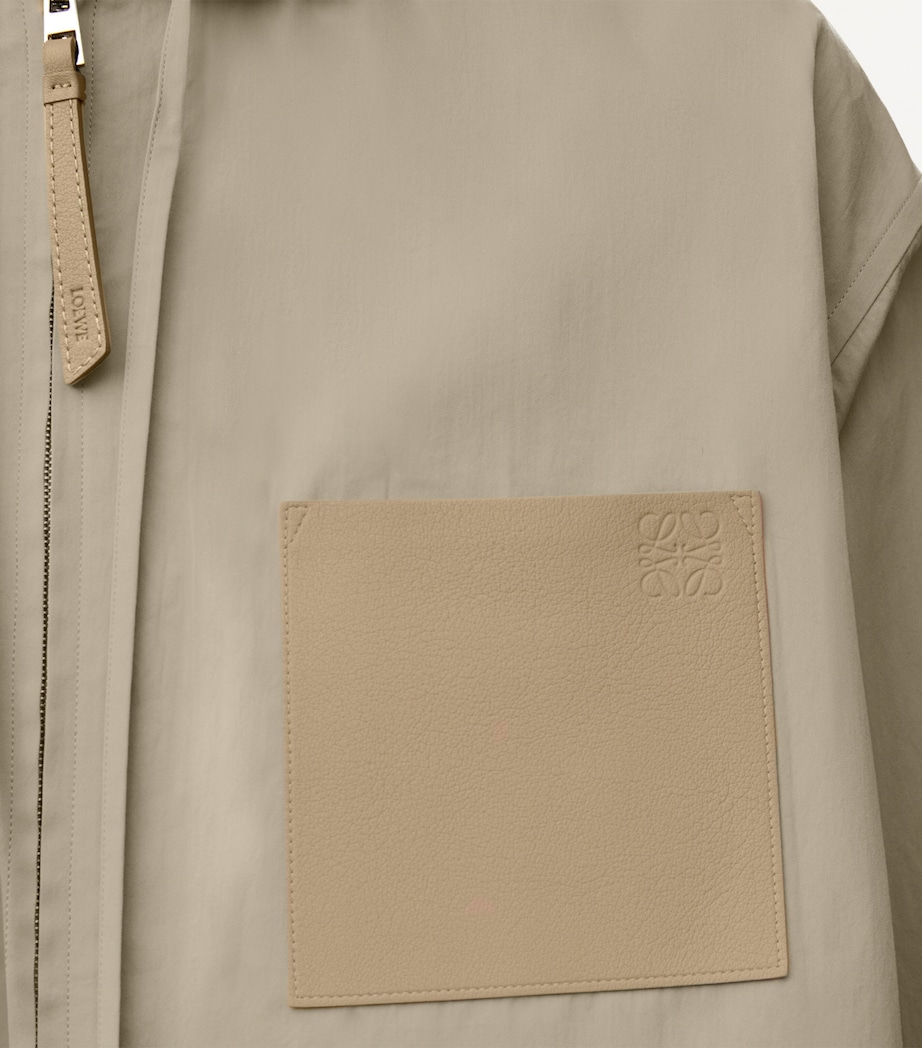 Hooded Jacket BEIGE TRENCH Image 5