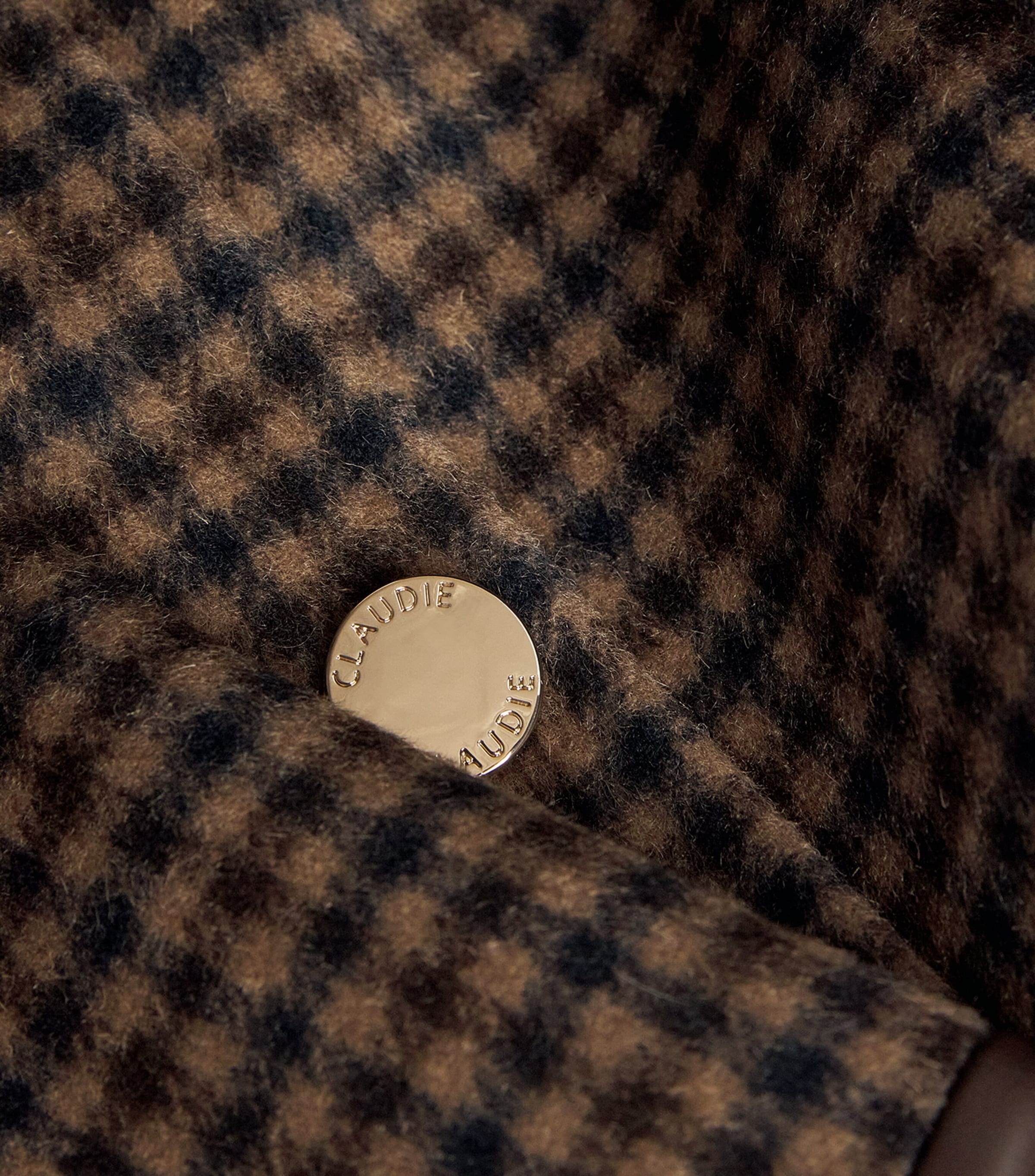 Claudie Pierlot Multi Wool-Blend Check Blouson Jacket | Harrods ZA